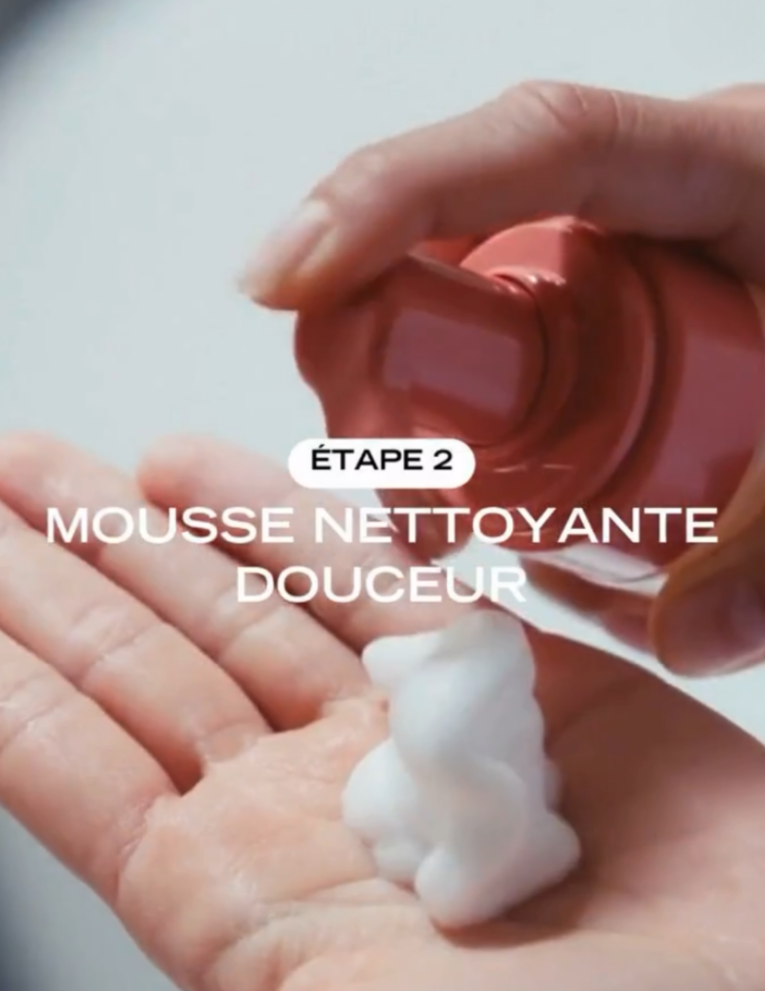 Mousse nettoyante Douceur - Nue