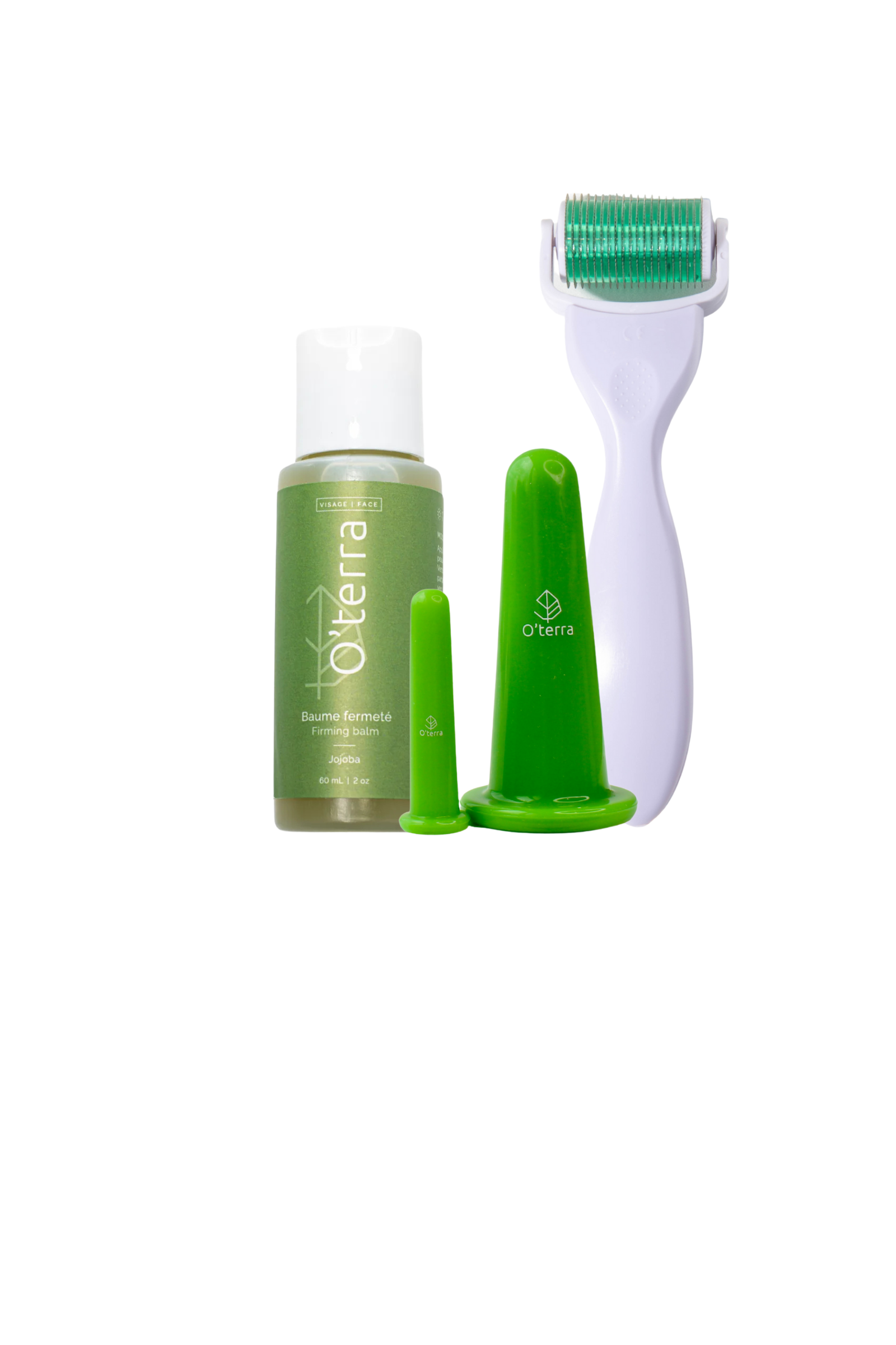 Ensemble fermeté & régénération visage - O'terra