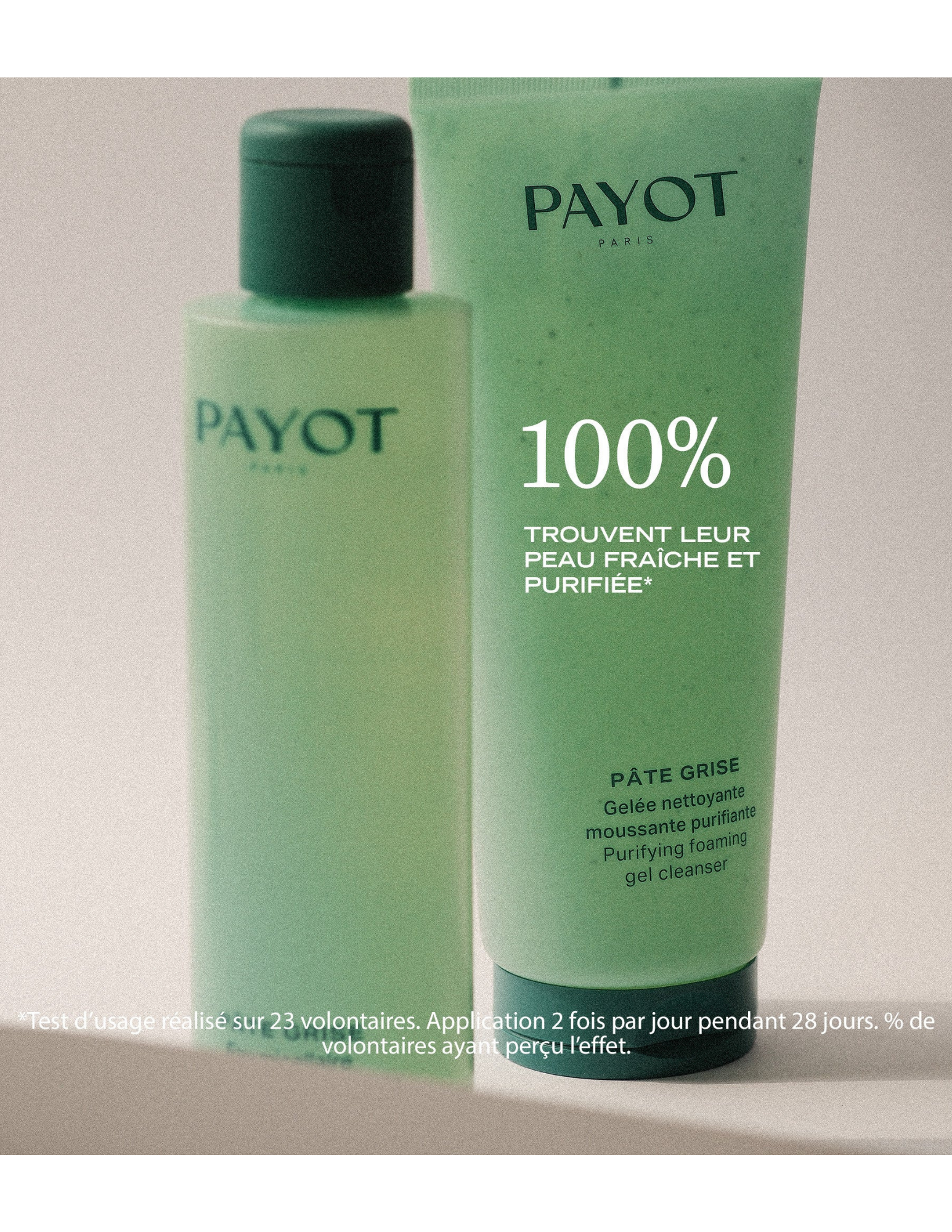 Eau micellaire démaquillante purifiante - Pâte Grise