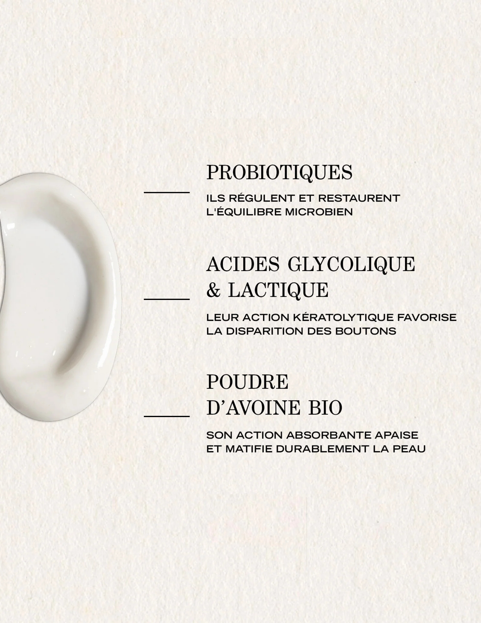 Émulsion matifiante hydratante - Pâte Grise