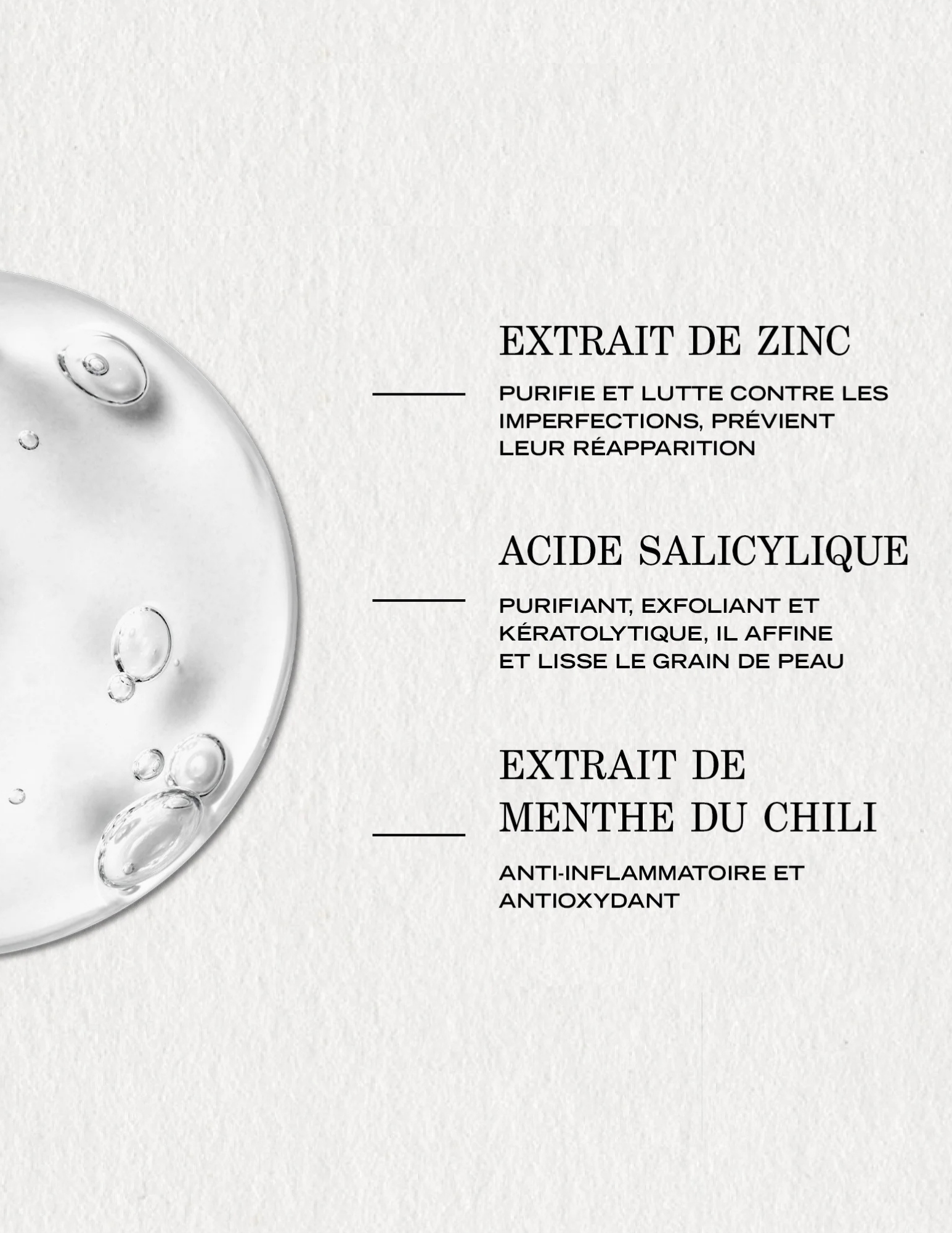 Lotion bi-phasée poudrée matifiante - Pâte Grise