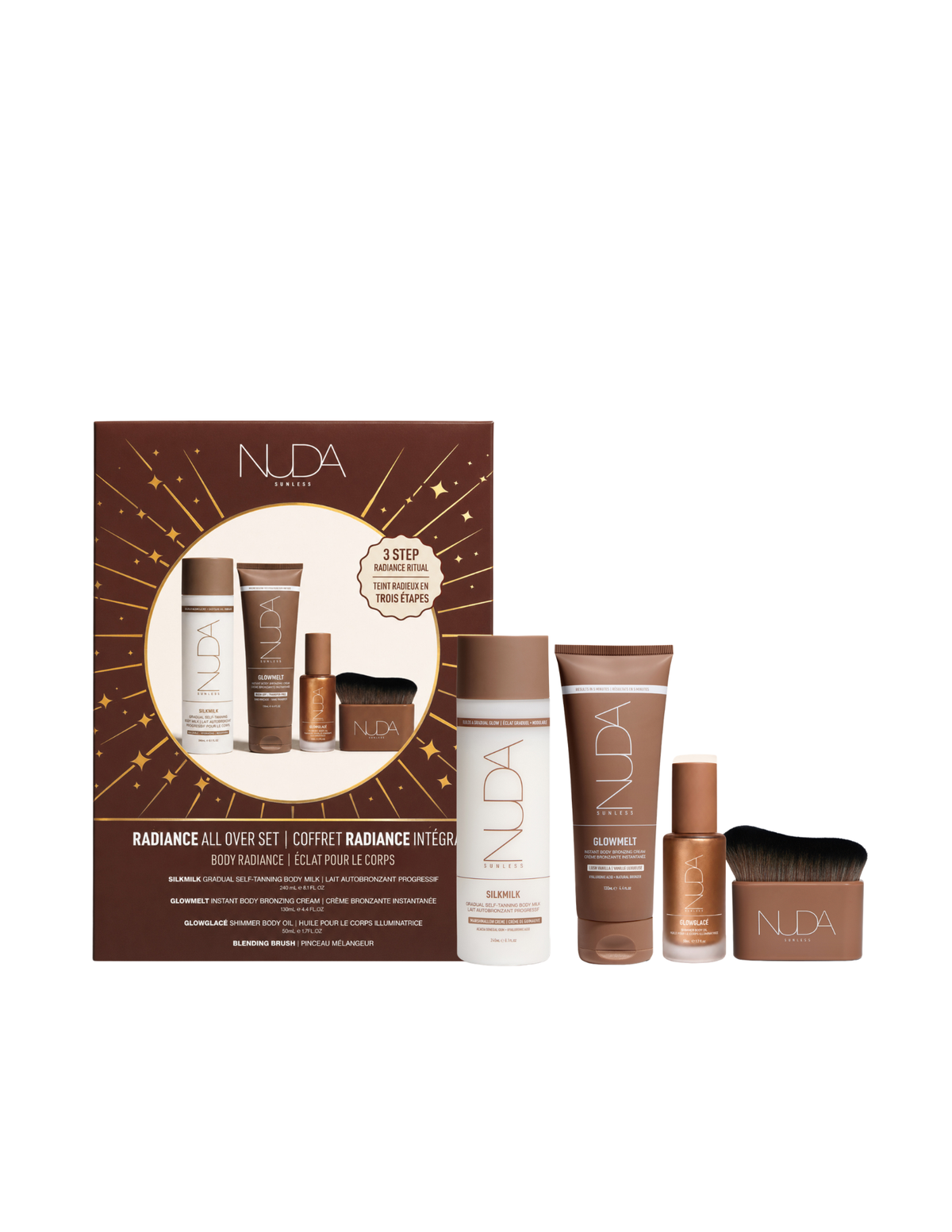 Coffret des fêtes Nuda - Radiance intégrale