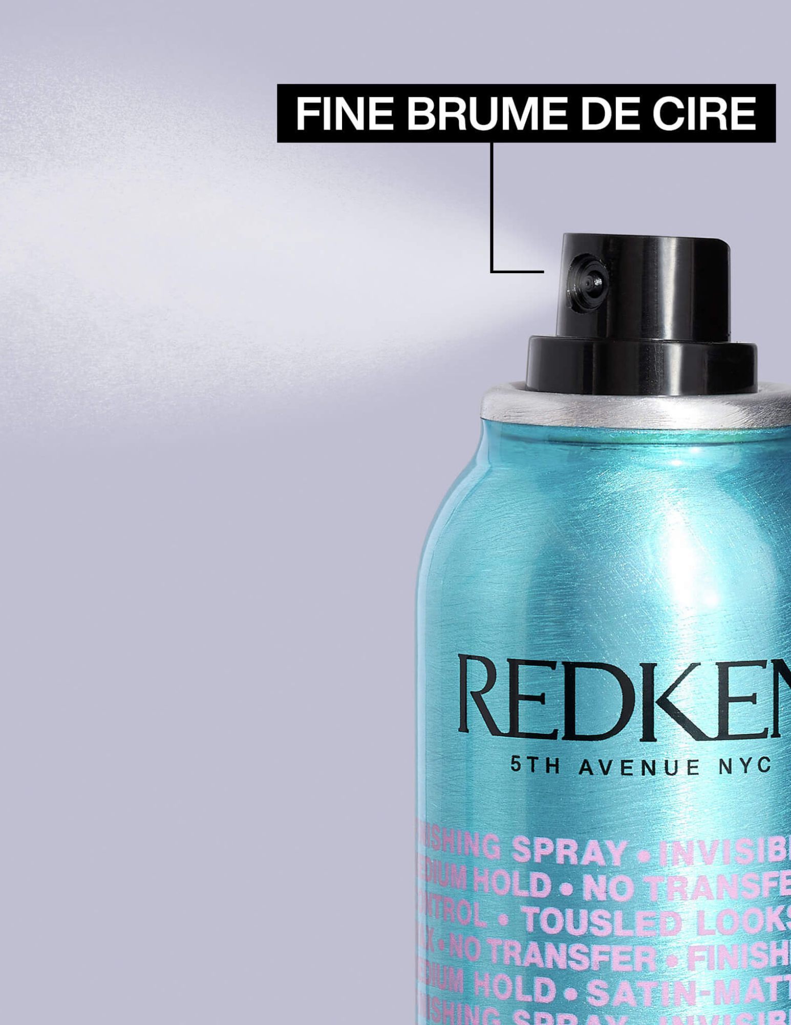 Texturizing wax mist