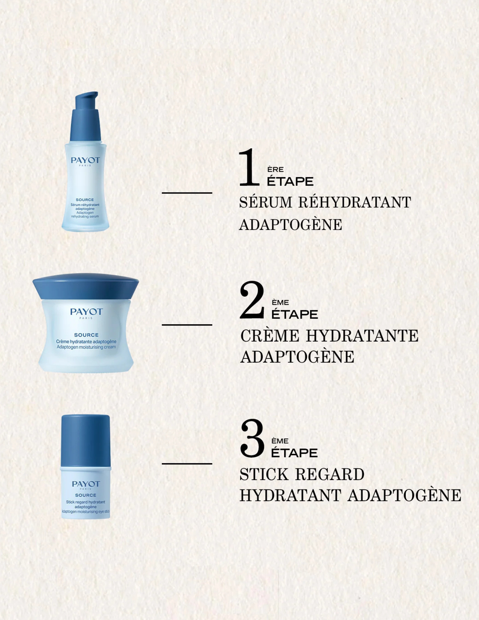 Stick Regard hydratant adaptogène - Source