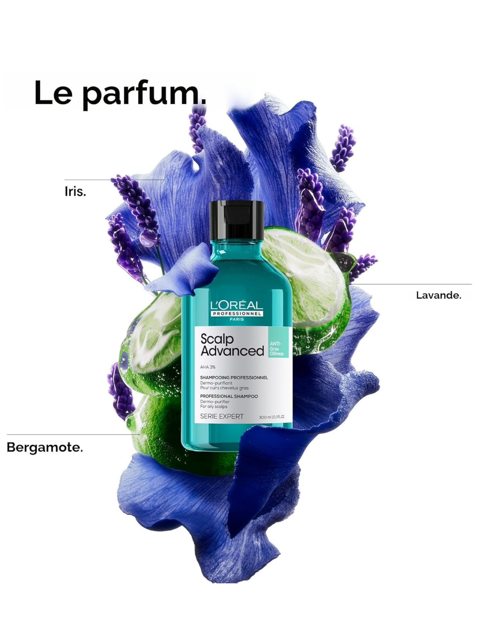 Derma-purifying anti-greasy shampoo 500ml - Scalp Advanced