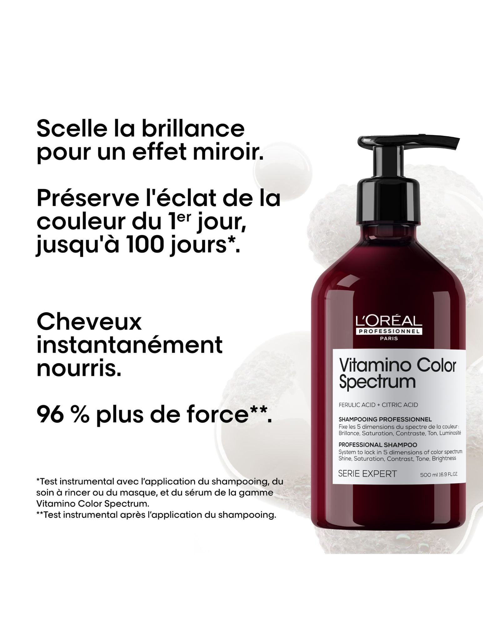 Routine éclat de couleur et brillance - Vitamino Color Spectrum