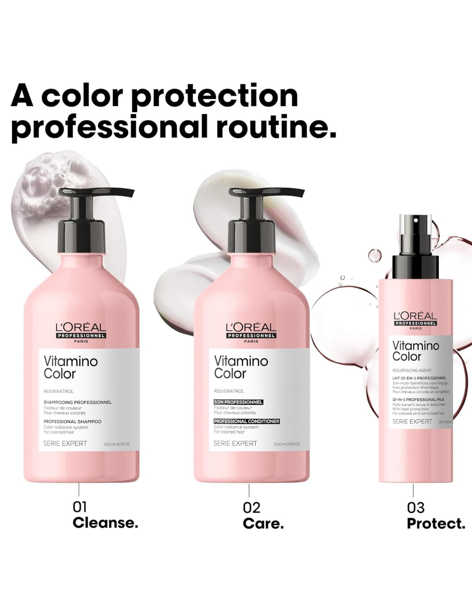 Color Radiance Shampoo 500ml - Vitamino Color