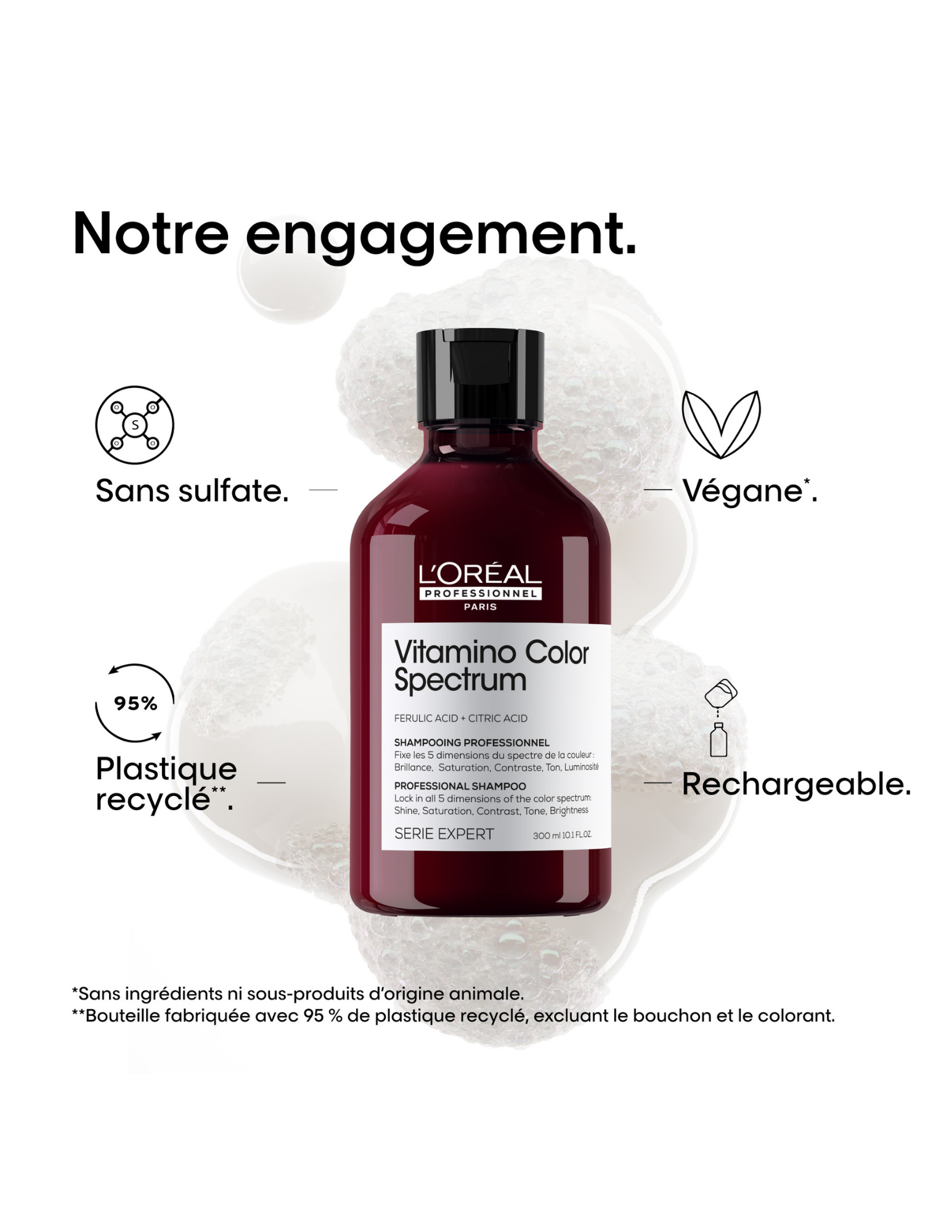 Color Radiance Shampoo 500ml - Vitamino Color