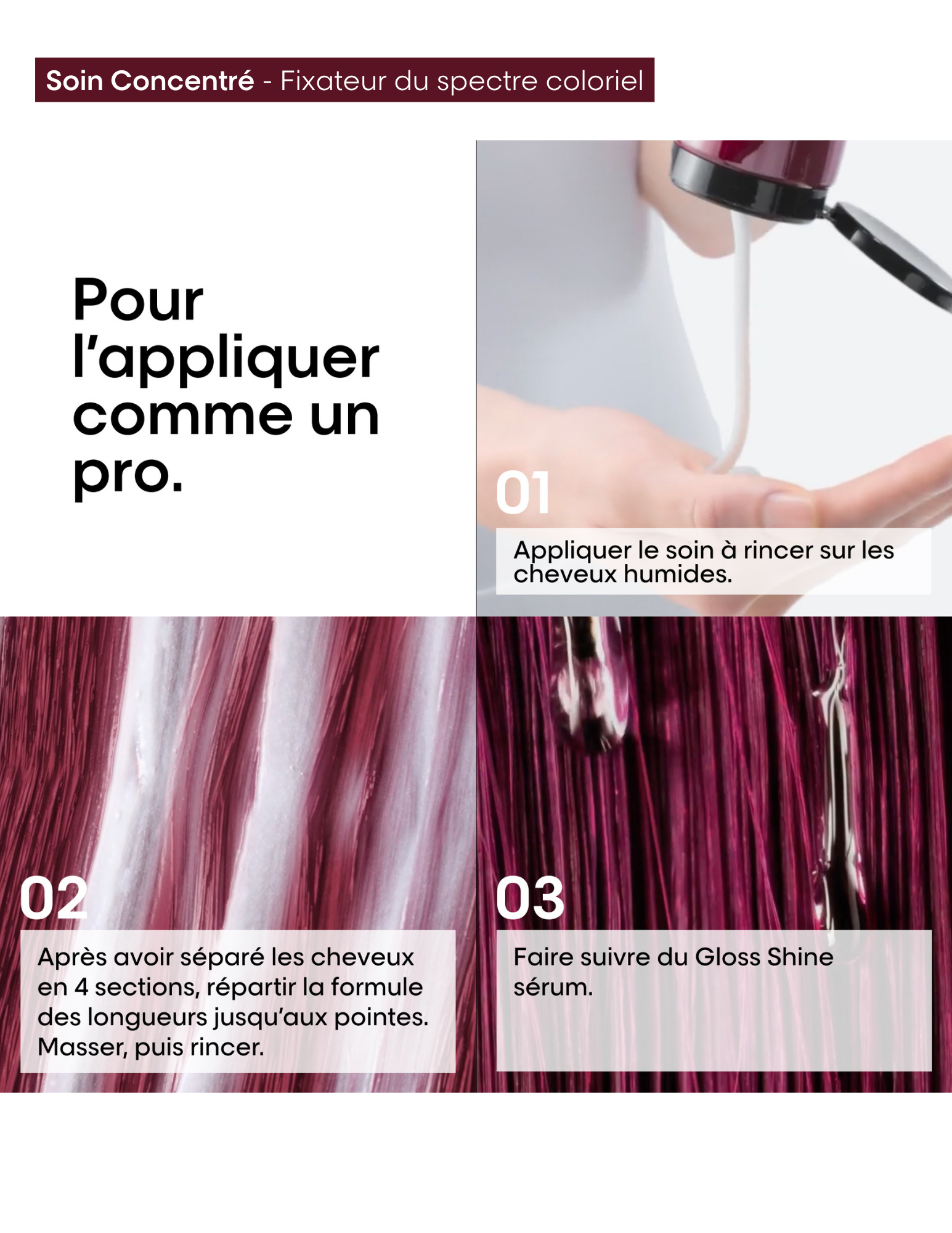 Routine éclat de couleur et brillance - Vitamino Color Spectrum