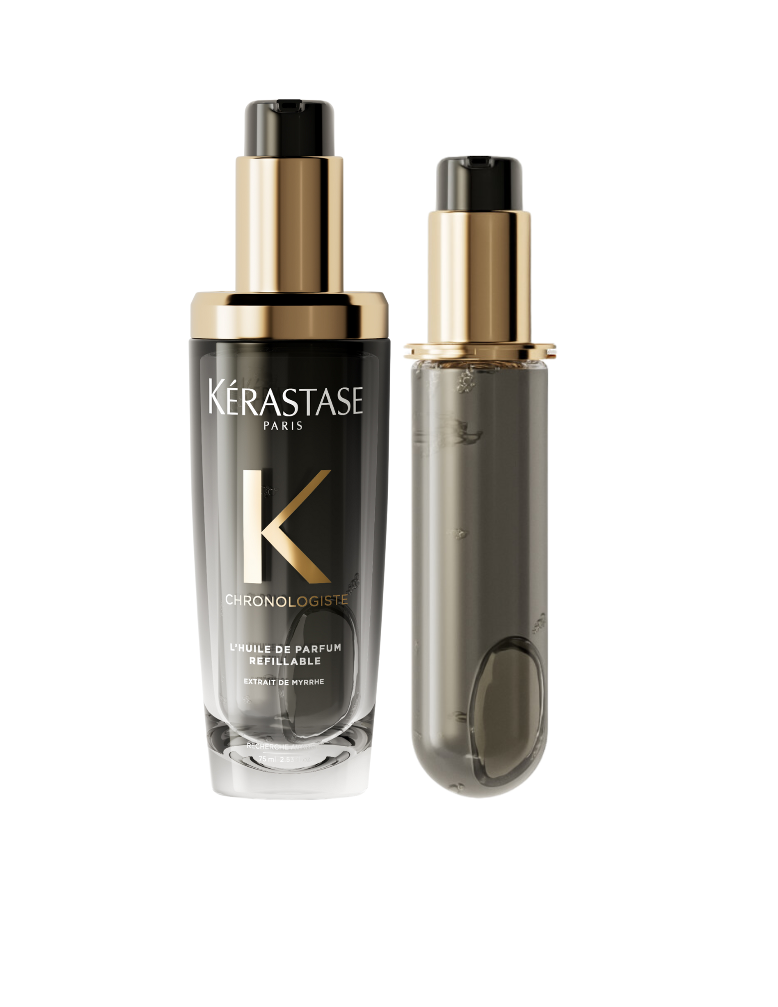 Kérastase Chronologiste オイル 100ml 2本セット Chronologiste Perfume Oil & Refill - Kérastase
