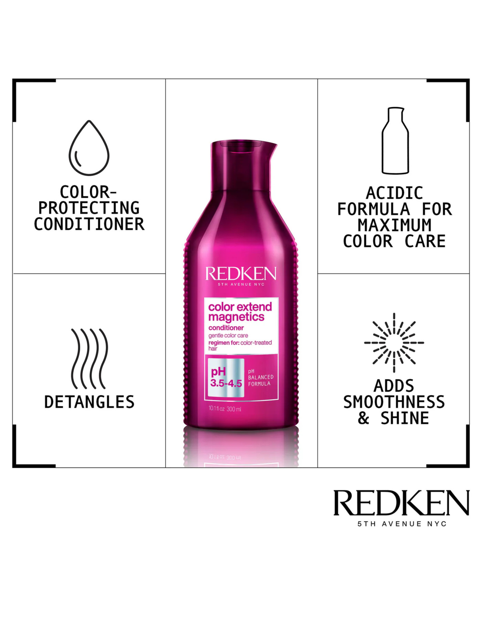 Color Extend Magnetics - Après-Shampoing 1L