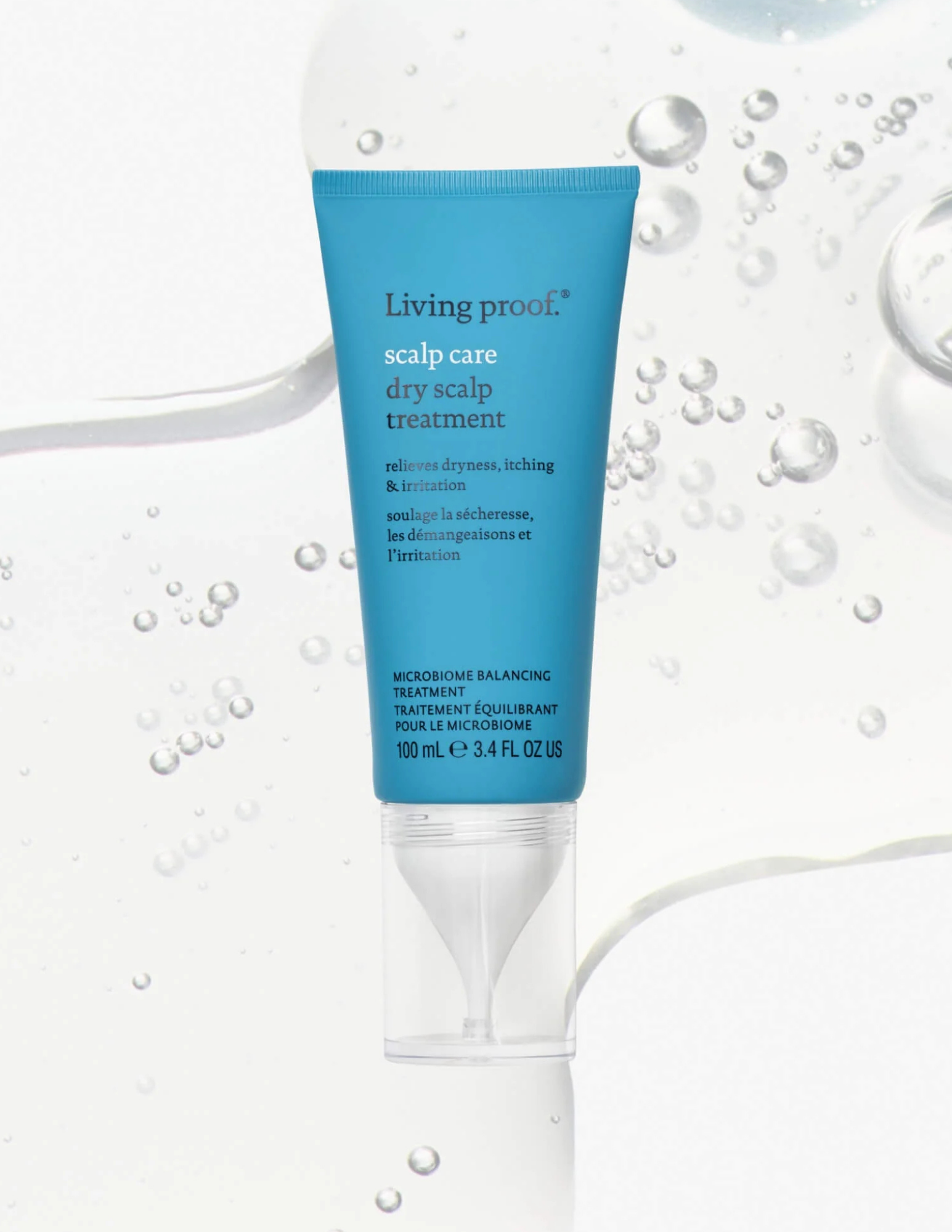 Traitement rééquilibrant pour cuir chevelu sec