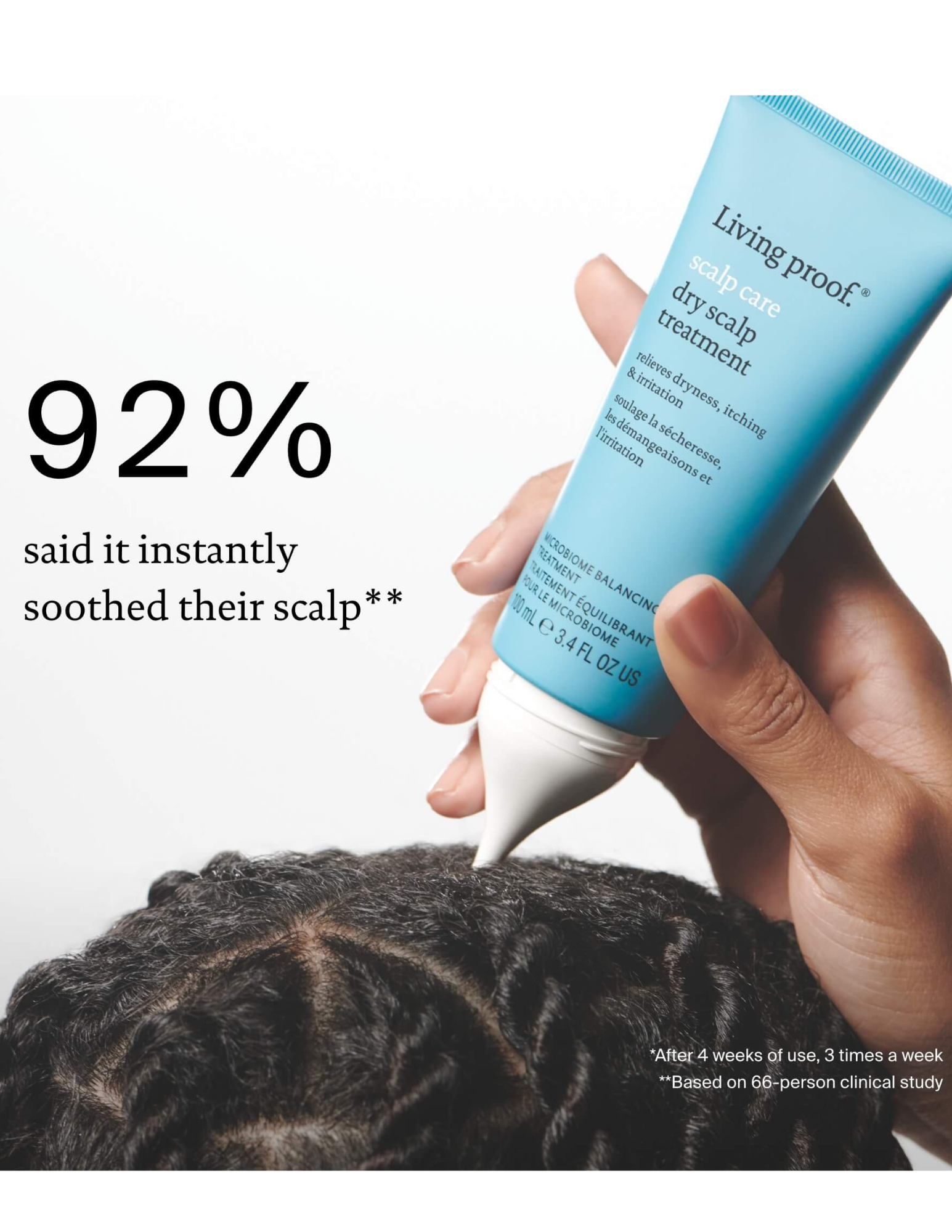 Traitement rééquilibrant pour cuir chevelu sec