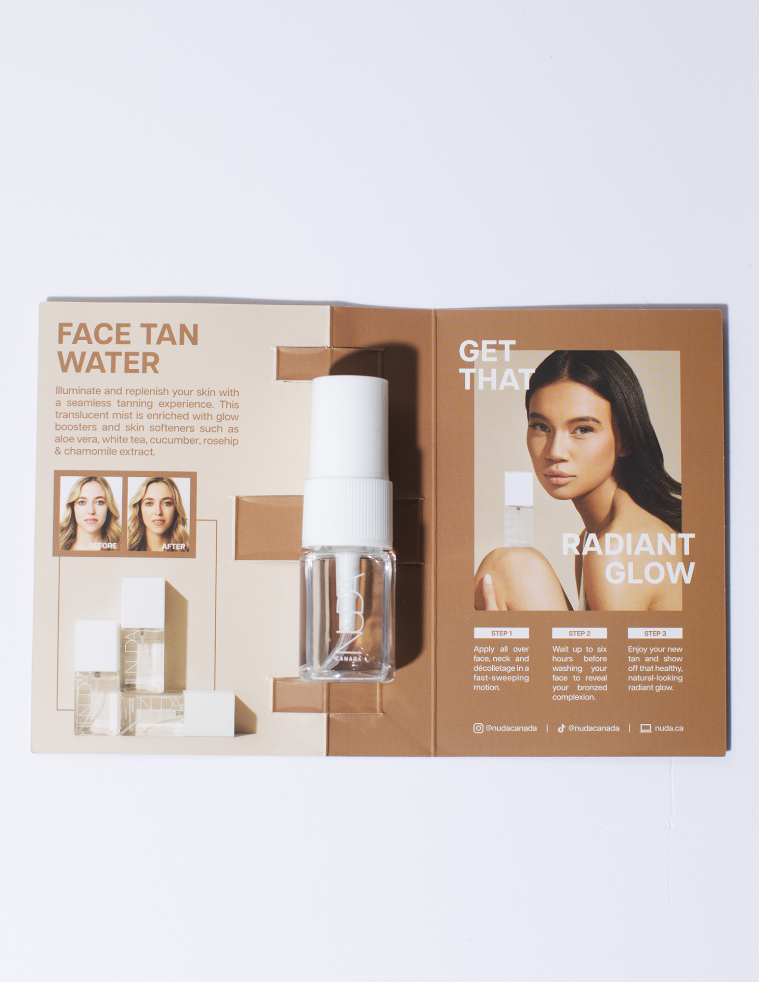 Deluxe Sample - Nuda Self-Tanning Facial Water