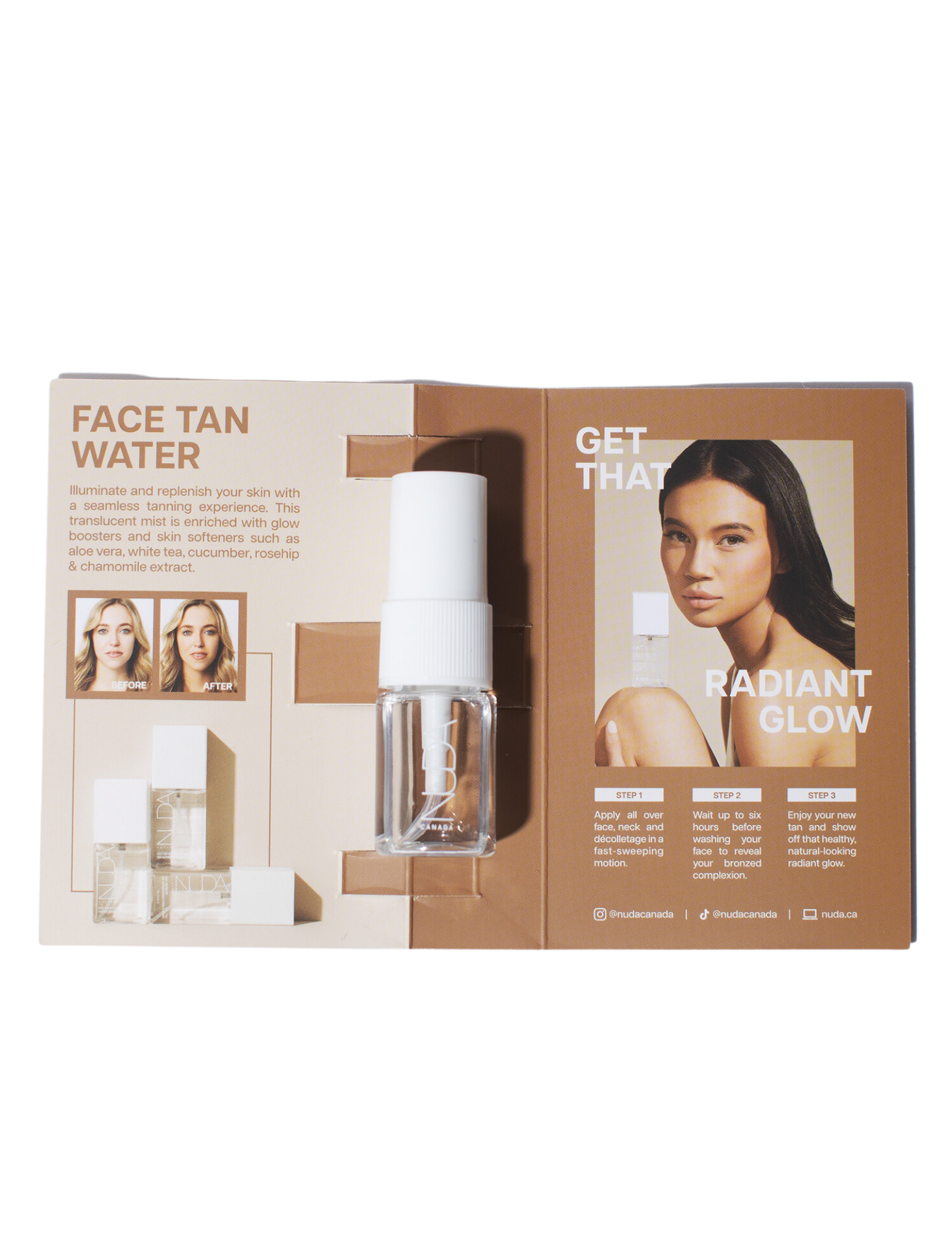 Deluxe Sample - Nuda Self-Tanning Facial Water
