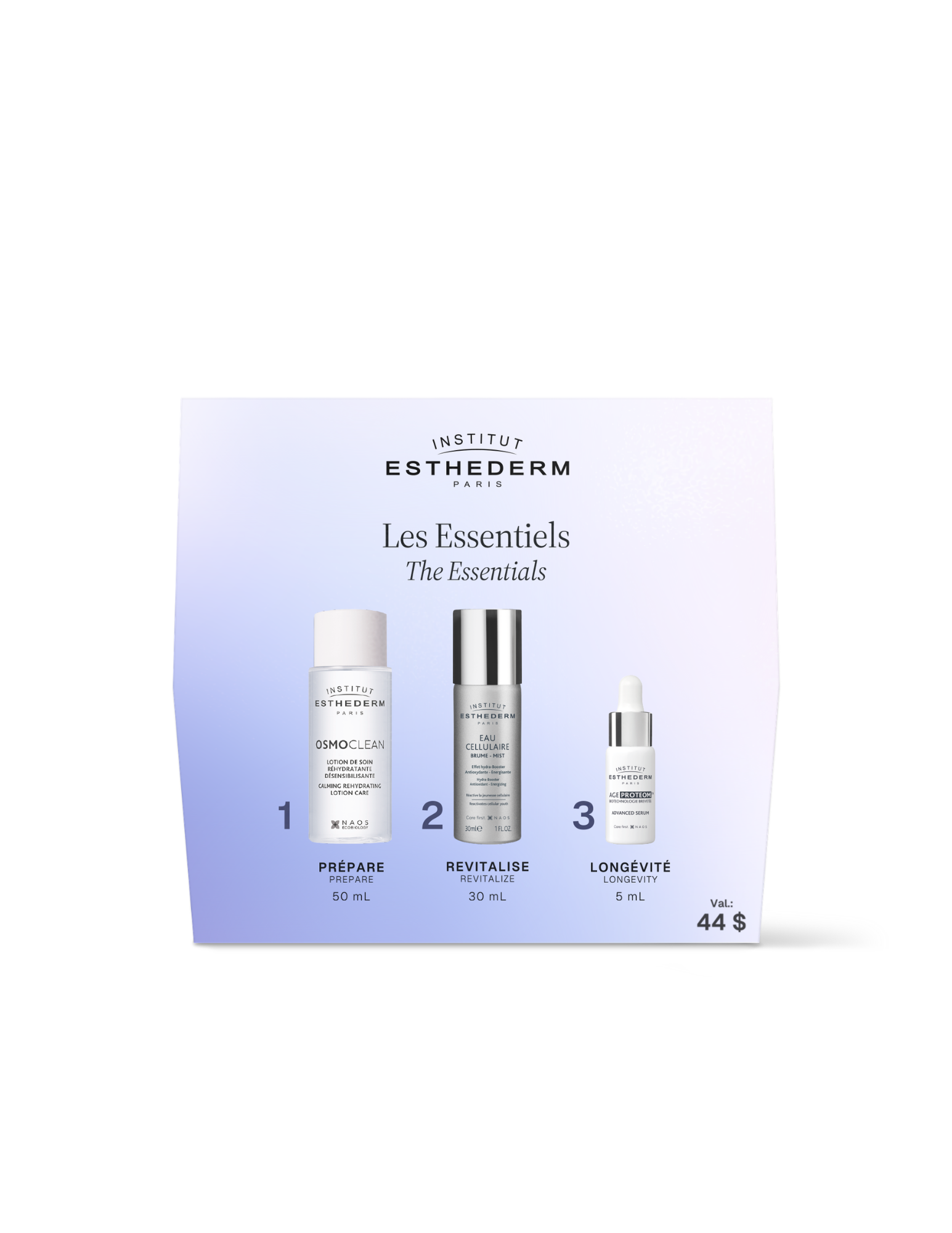 🎁 Coffret Les Essentiels - Esthederm (100% off)
