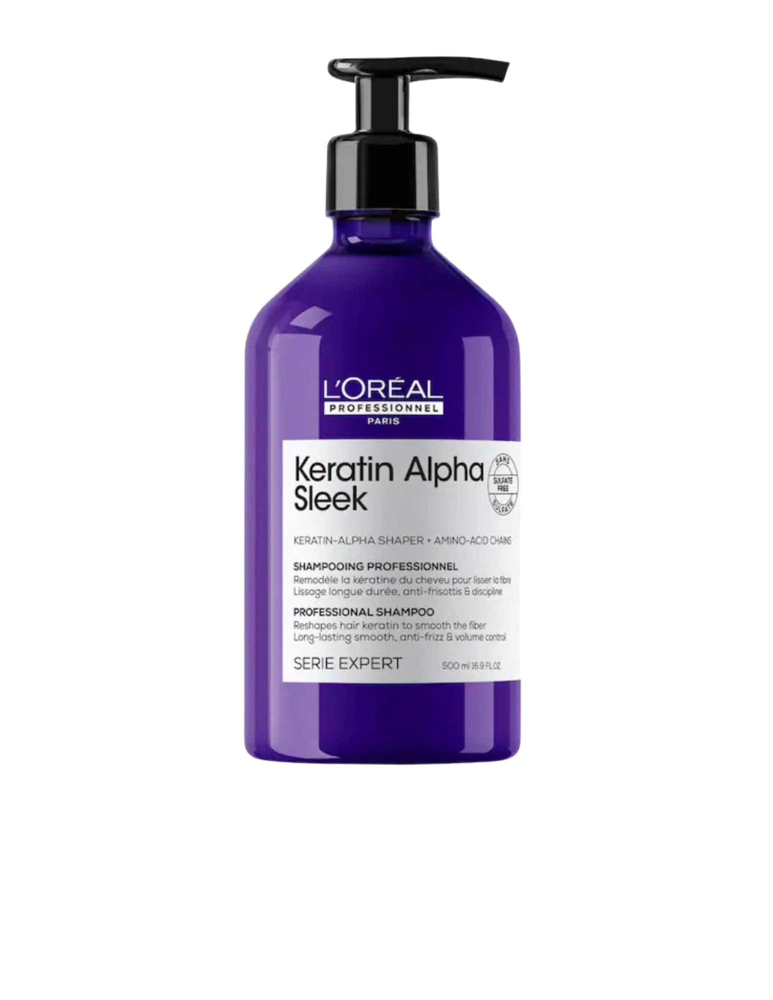 Shampoo 500ml - Keratin Alpha Sleek