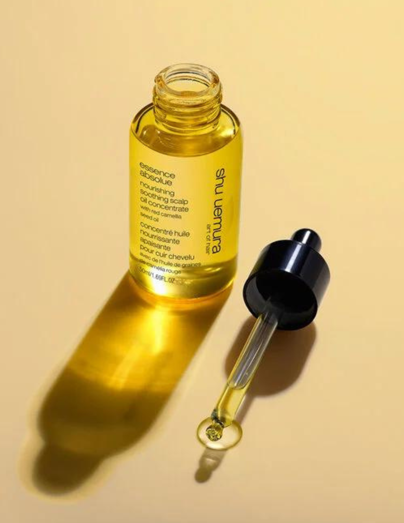 Concentré d'huile apaisante et nourrissante pour cuir chevelu - Essence Absolue