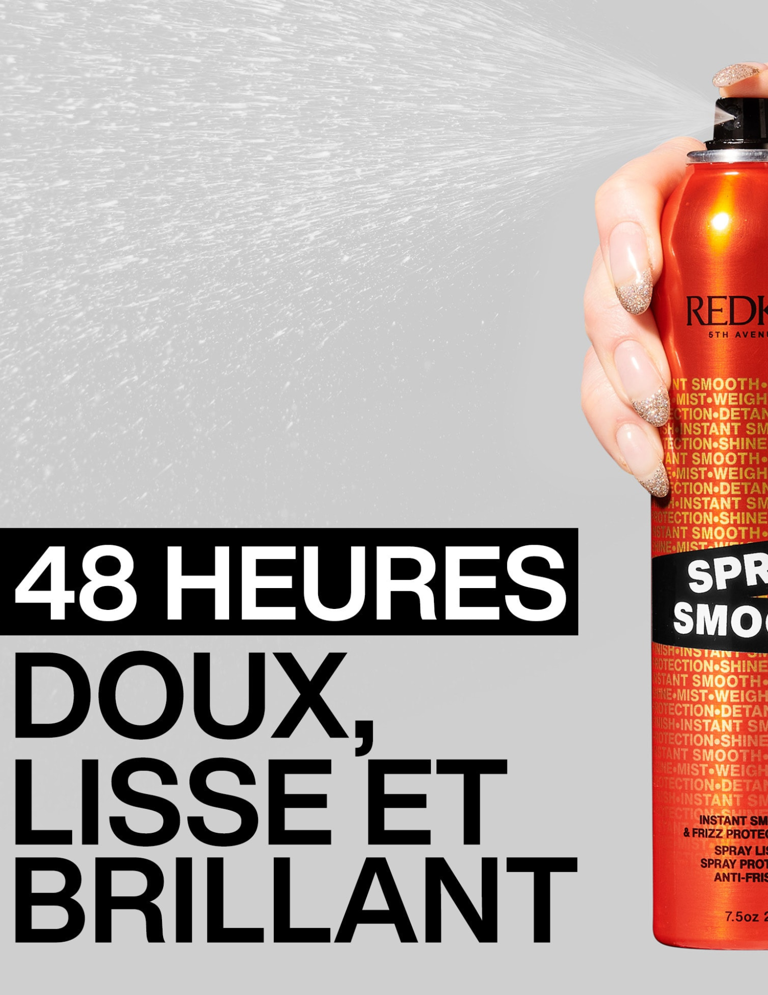 Anti-frizz protective spray Spray Smooth