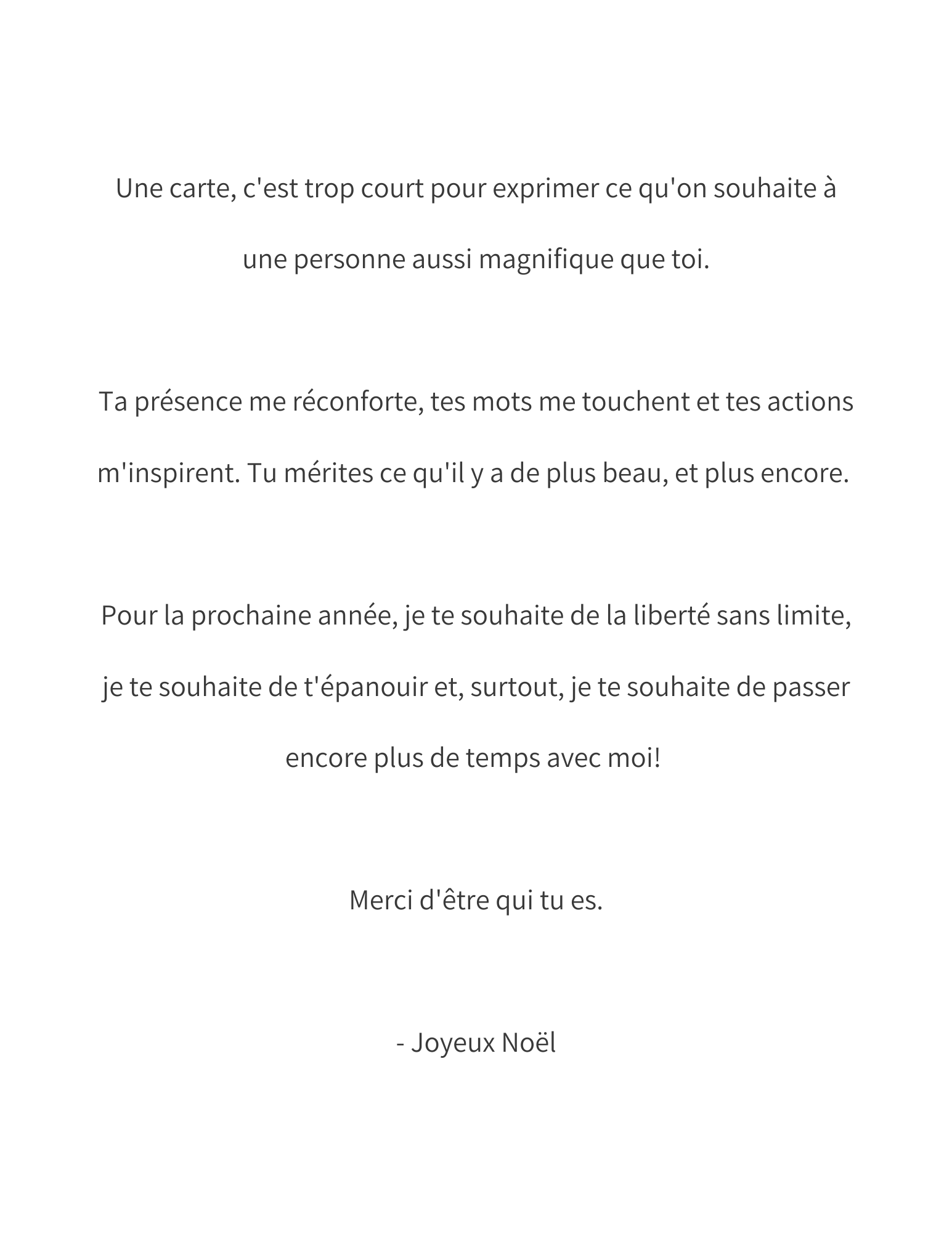 Carte des fêtes - Pour tous