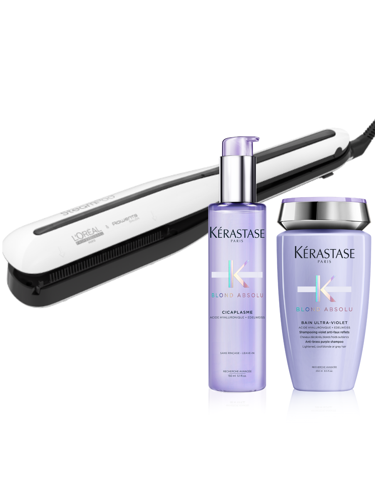 Ensemble Steampod 3.0 & Blond Absolu Ultra-Violet