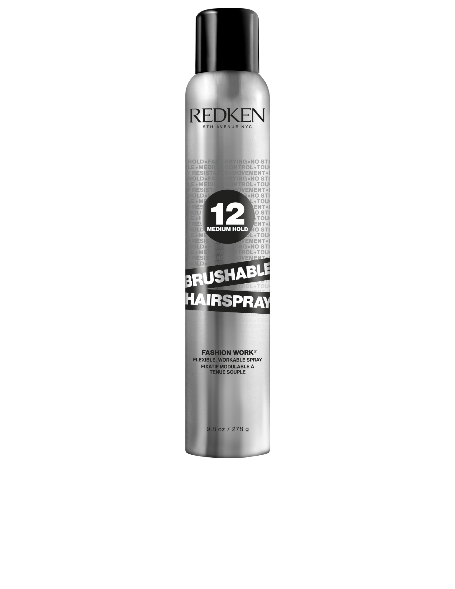 Hairspray 12 with malleable hold