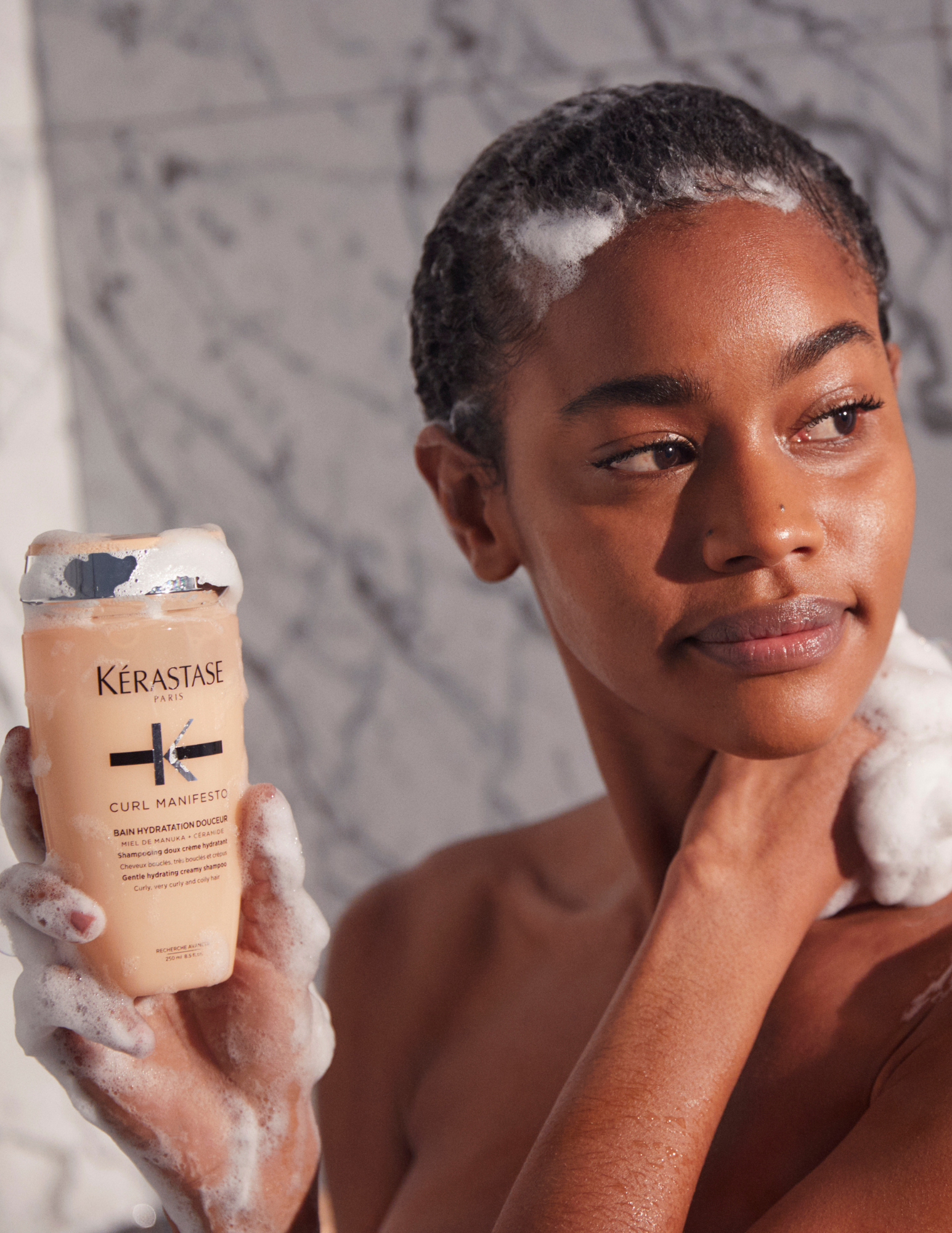 Bain hydratant douceur Curl Manifesto Kérastase