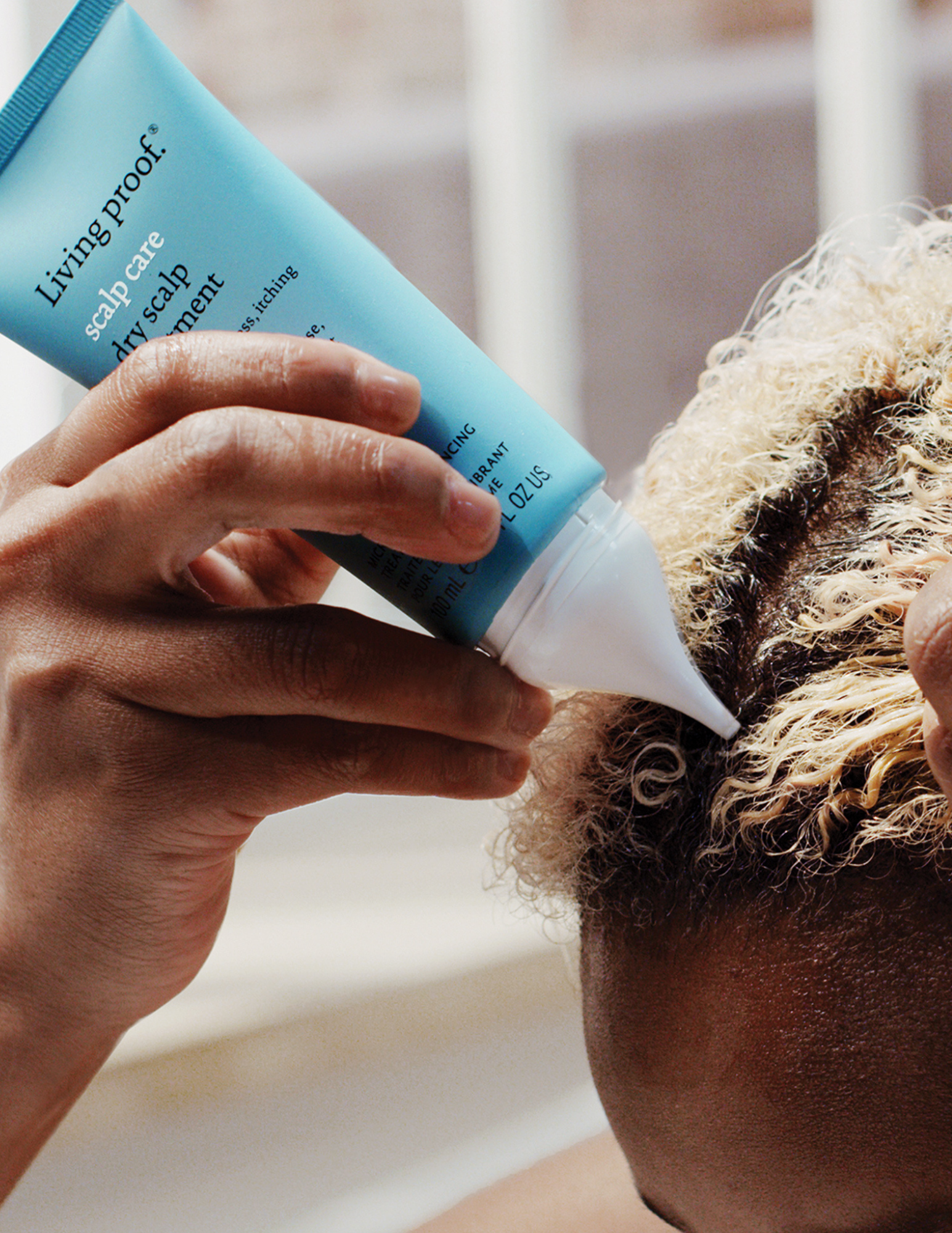 Traitement rééquilibrant pour cuir chevelu sec