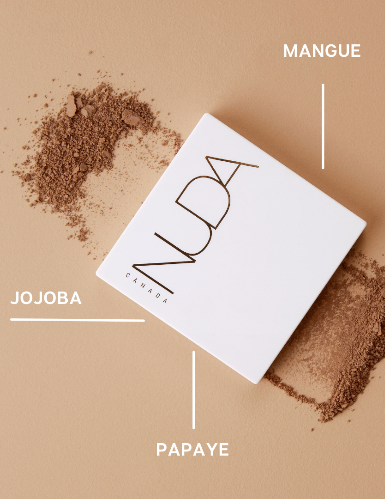 Cette poudre bronzante matifiante longue durée offre un look bronzé instantané. Elle est enrichie avec de l’extrait de jojoba, de papaye et de mangue pour offrir un teint radieux. Livraison rapide et gratuite dès 50$