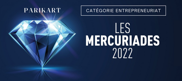 Parikart finaliste dans la catégorie « Entrepreneuriat » aux Mercuriades!