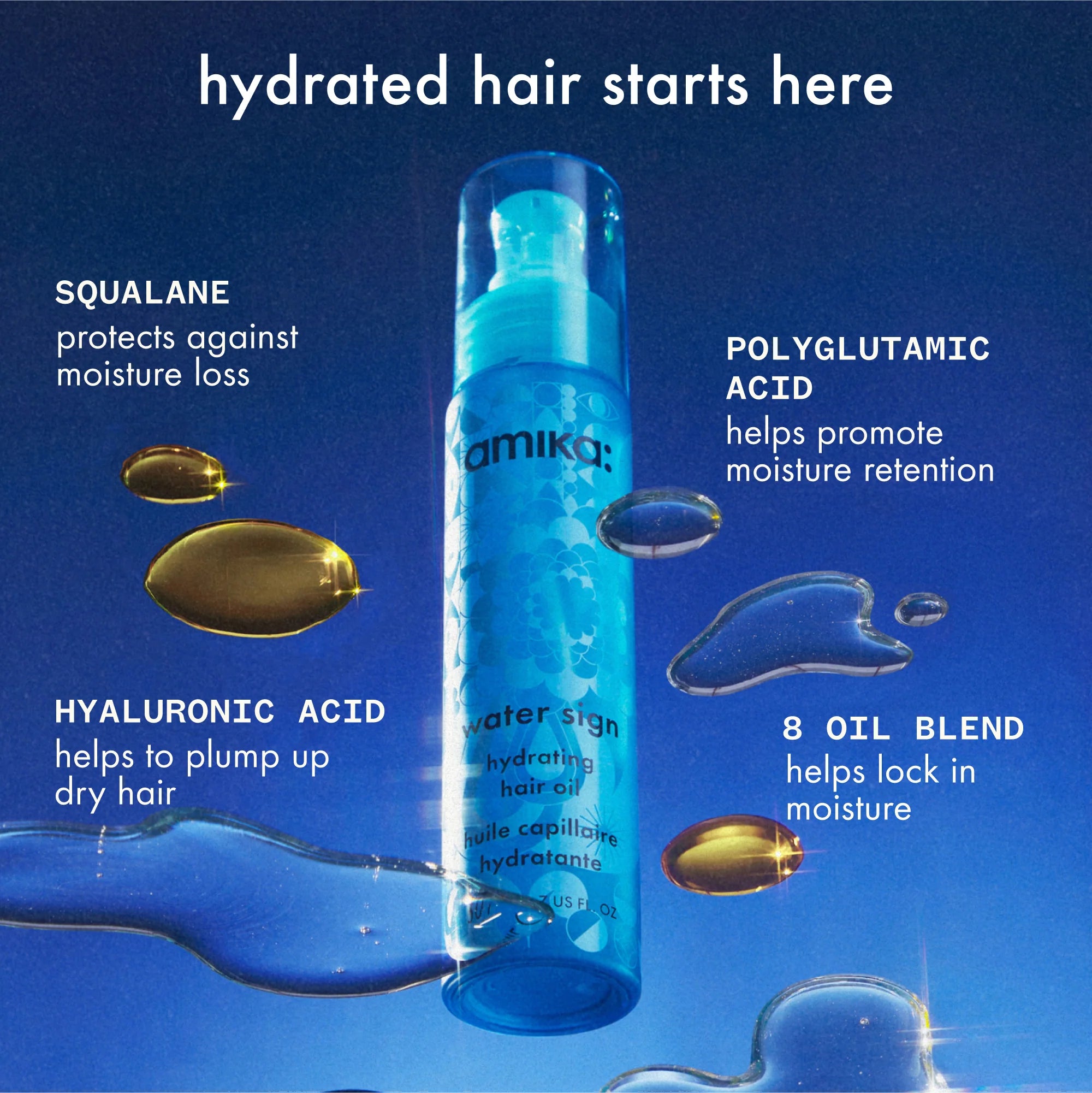 Hydration - Water Sign Hydrating Hair Oil
