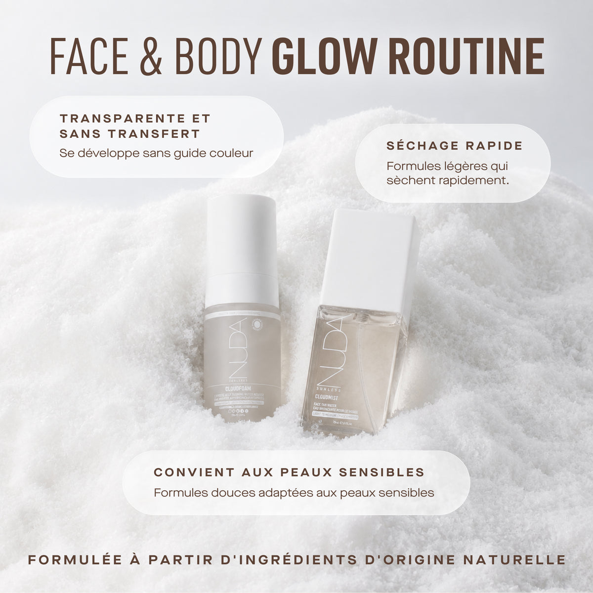 Coffret des fêtes Nuda - Collection cloud