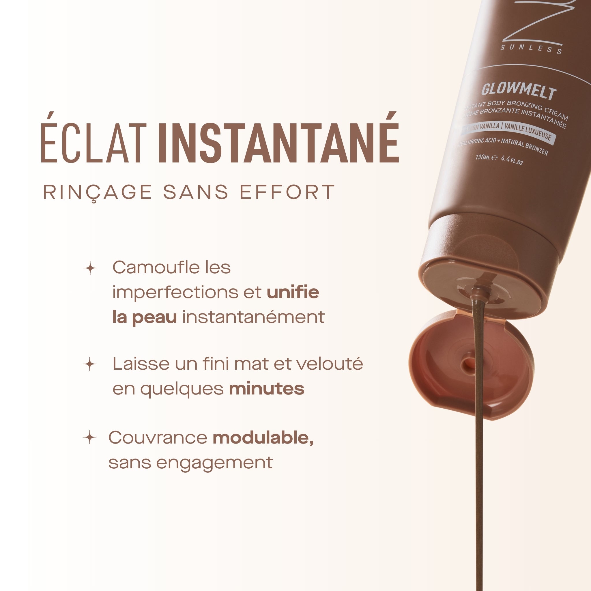 Crème Bronzante Instantanée - Corps