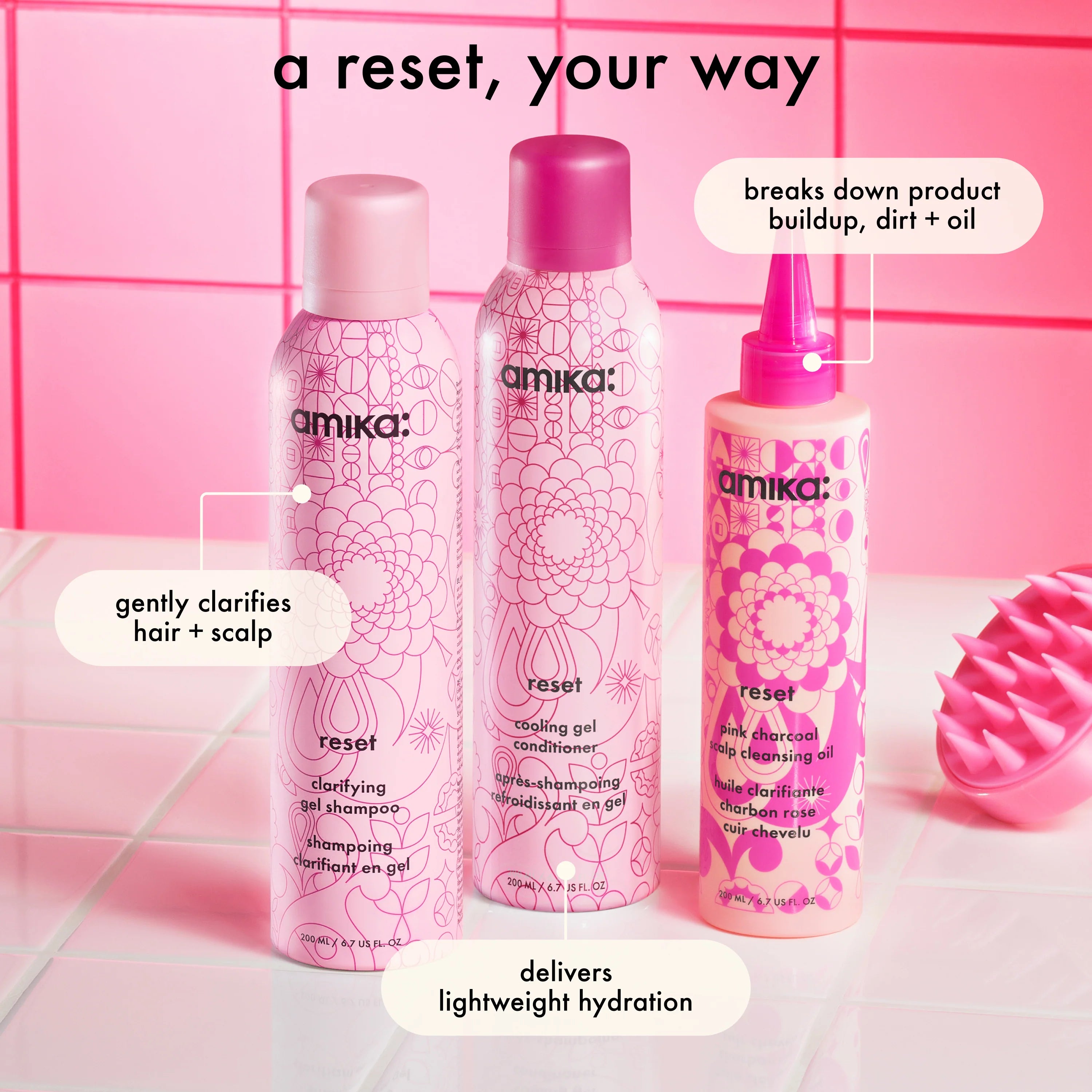 Detox - Rose Charcoal Clarifying Oil Reset