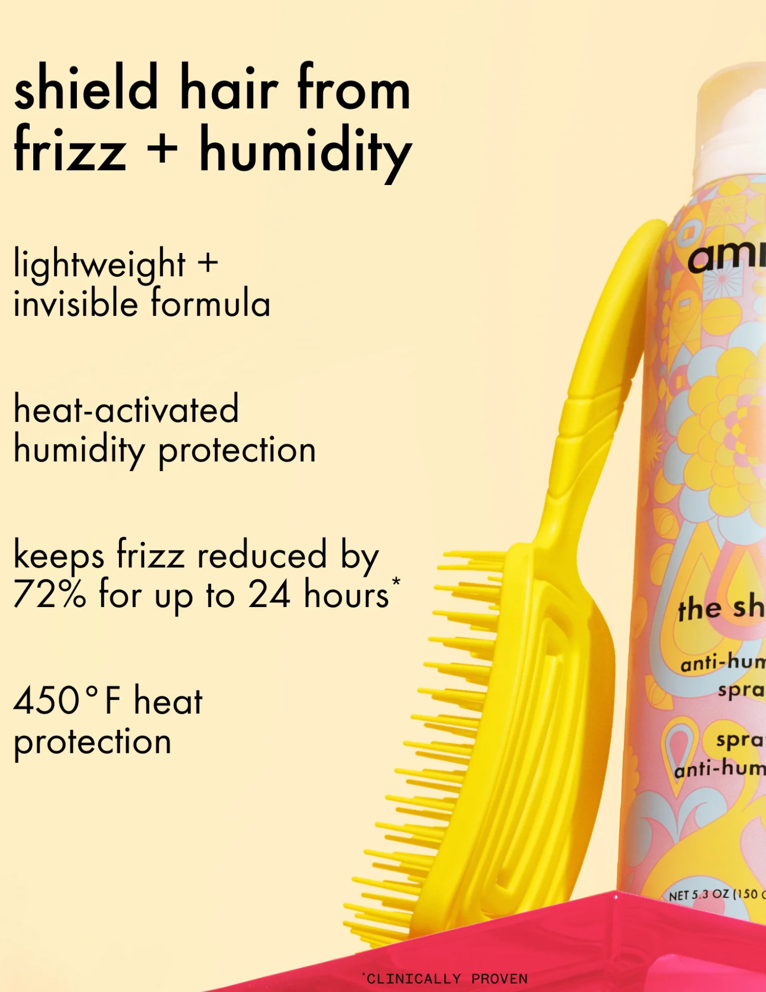 Anti-frisottis - Spray anti-humidité The Shield