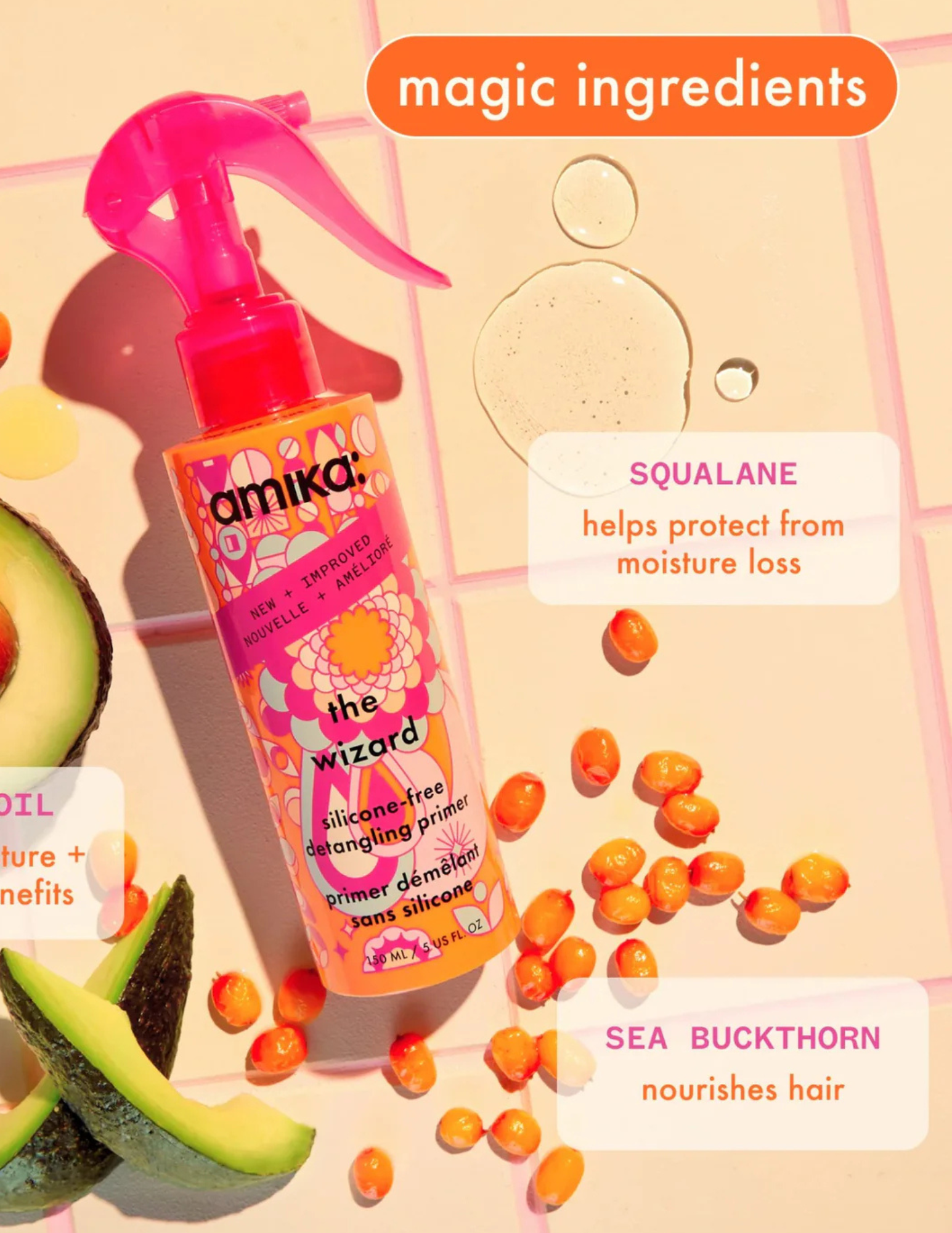 Signature - Silicone-free detangler The wizard