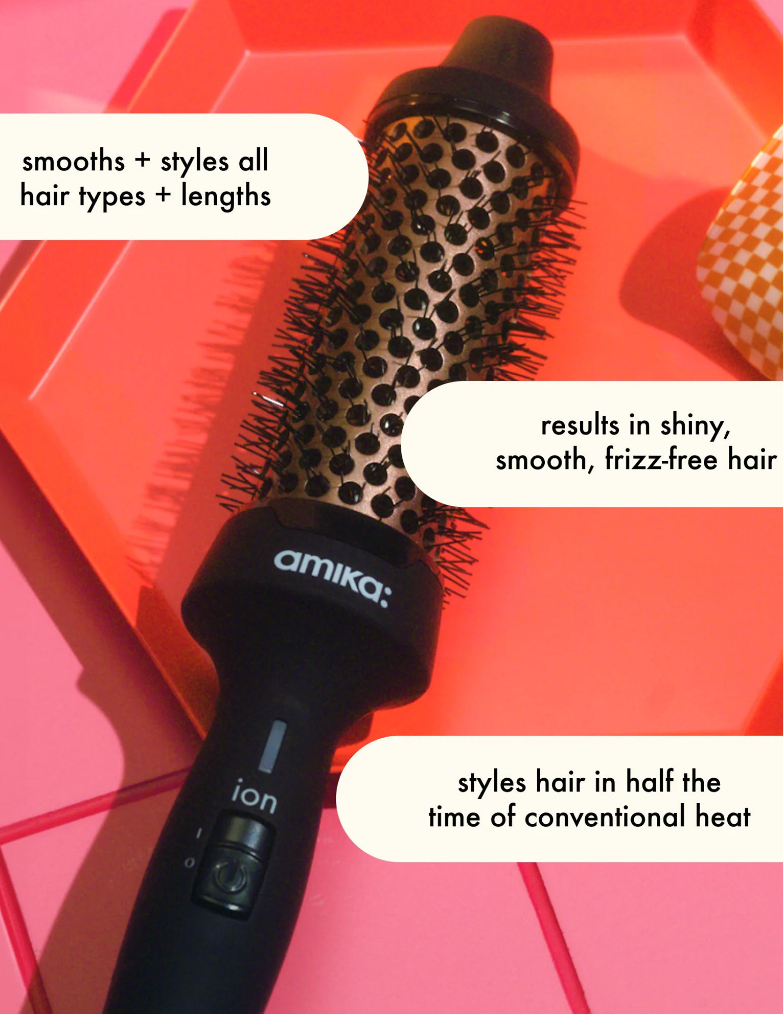 Brosse chauffante Blowout babe - Amika