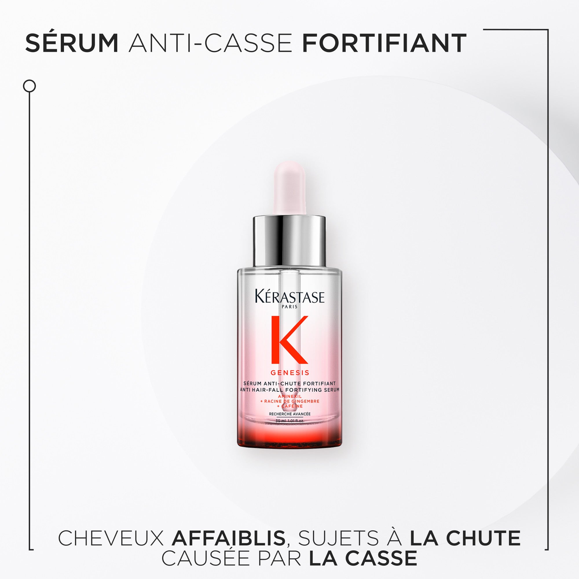 Sérum Fortifiant Anti-Chute Genesis - Format Voyage