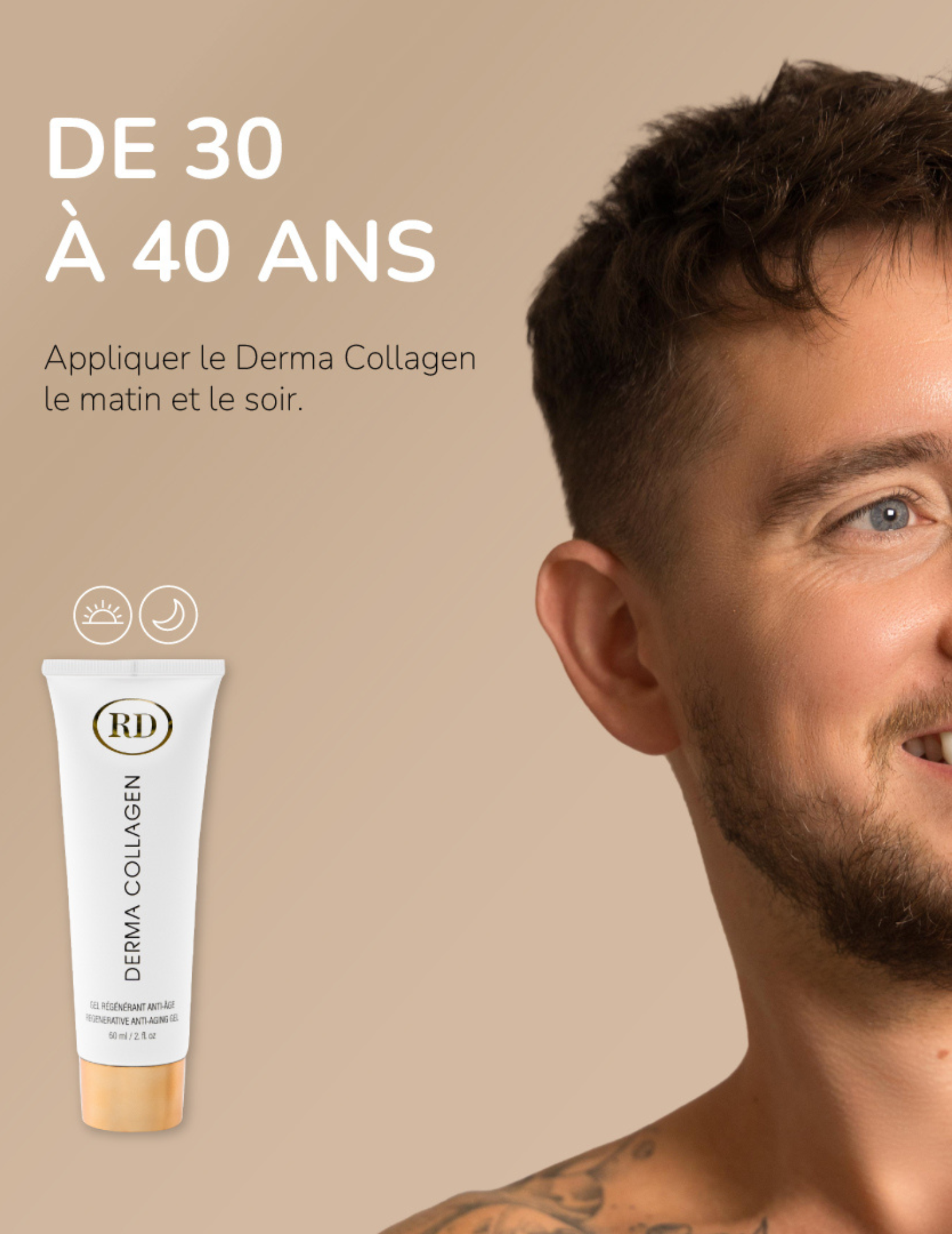 Gel régénérant anti-âge - Derma Collagen 156ml