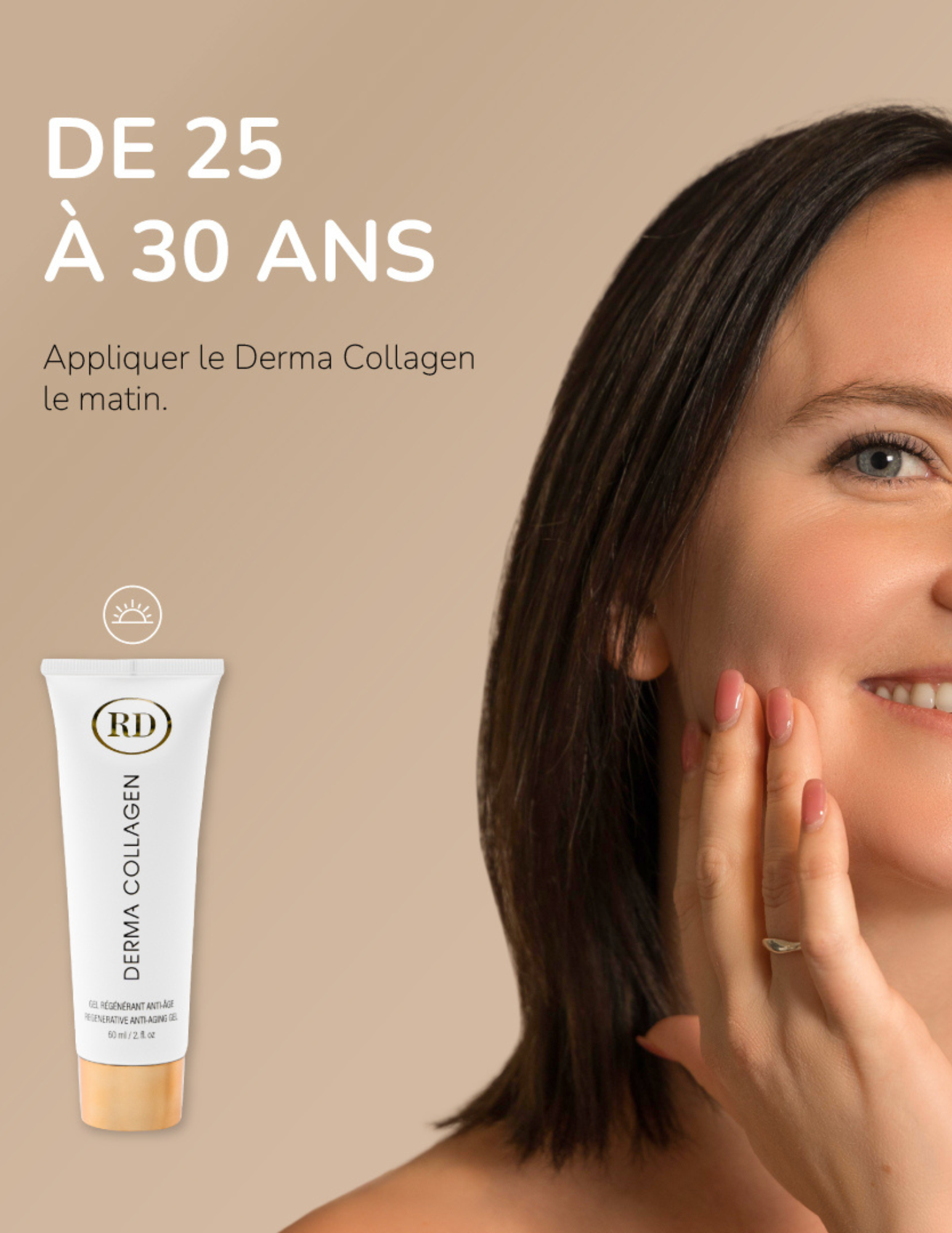 Gel régénérant anti-âge - Derma Collagen 156ml