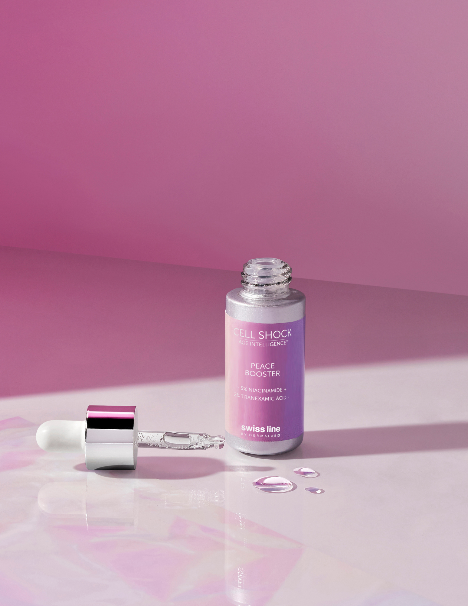 Booster apaisant - 5% Niacinamide + 2% Acide Tranéxamique