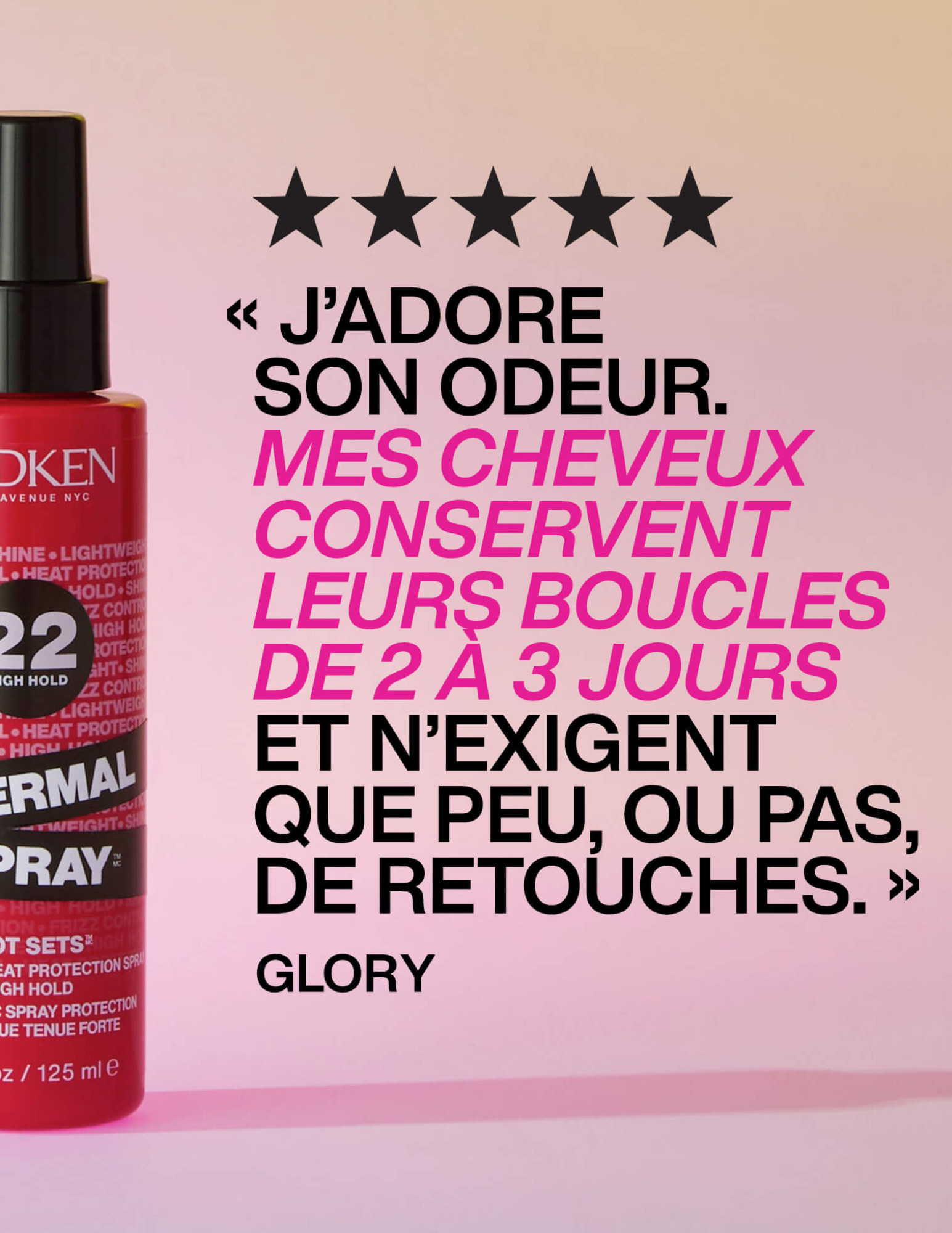 Thermal spray 22 strong hold