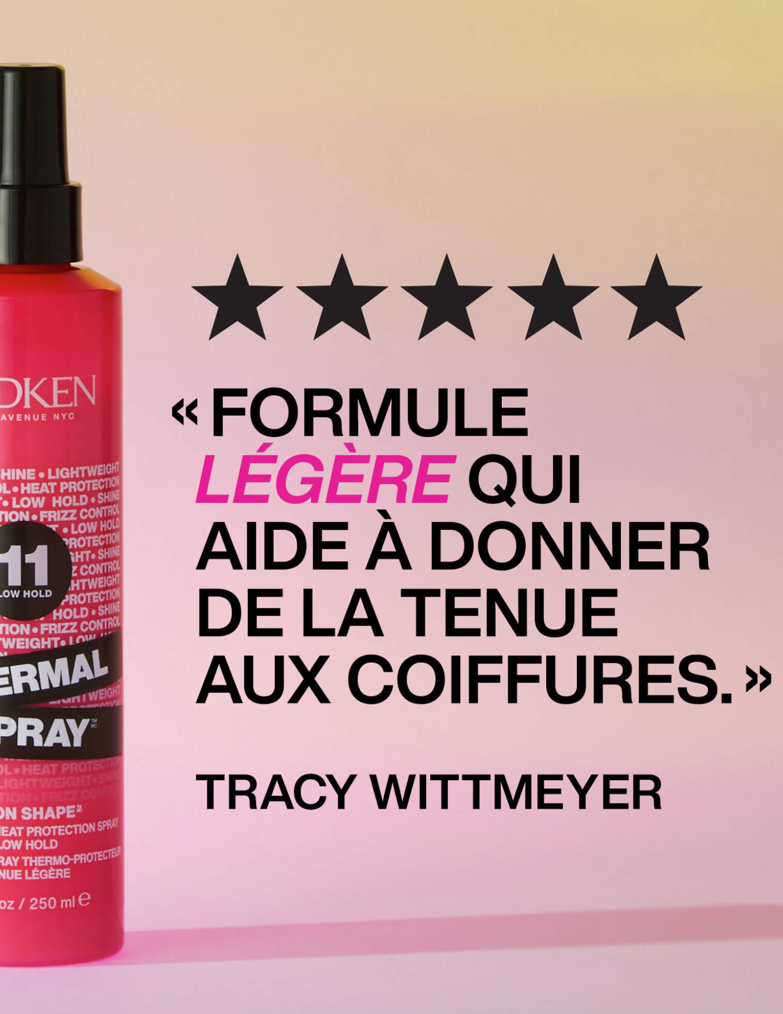 Thermal spray 11 light hold