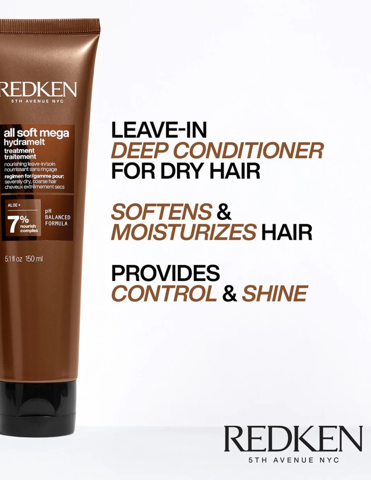 All Soft Mega Curls - Hydramelt Leave-In Cream