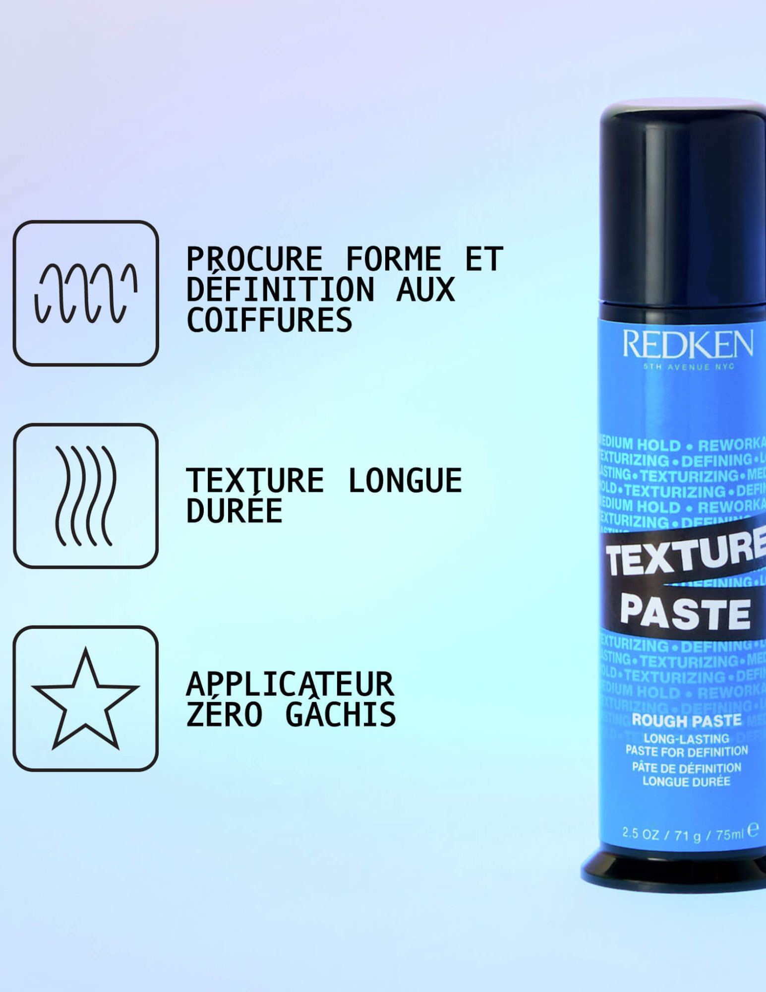 Texturizing paste