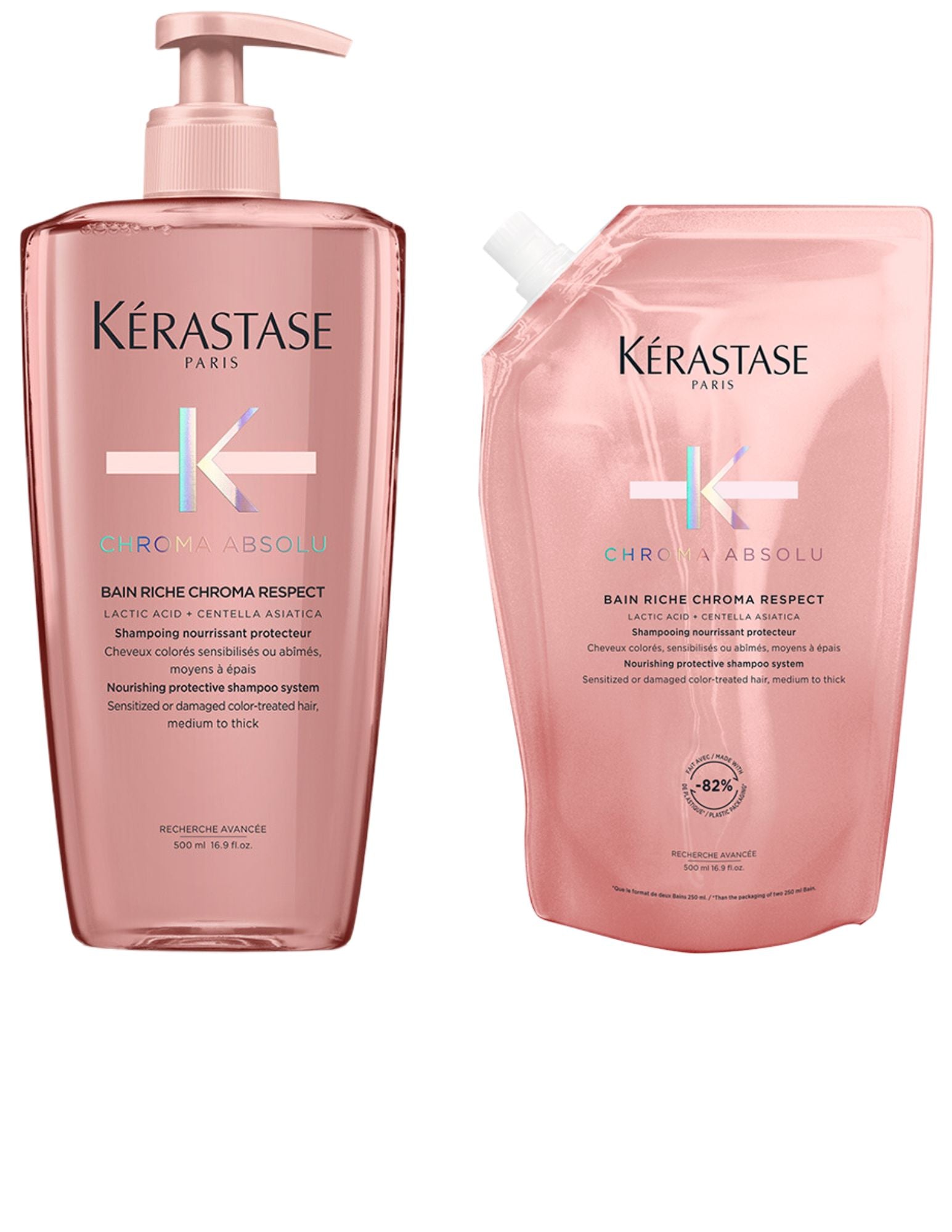 Duo Bain Chroma Respect Riche & recharge - Chroma Absolu - 500ml