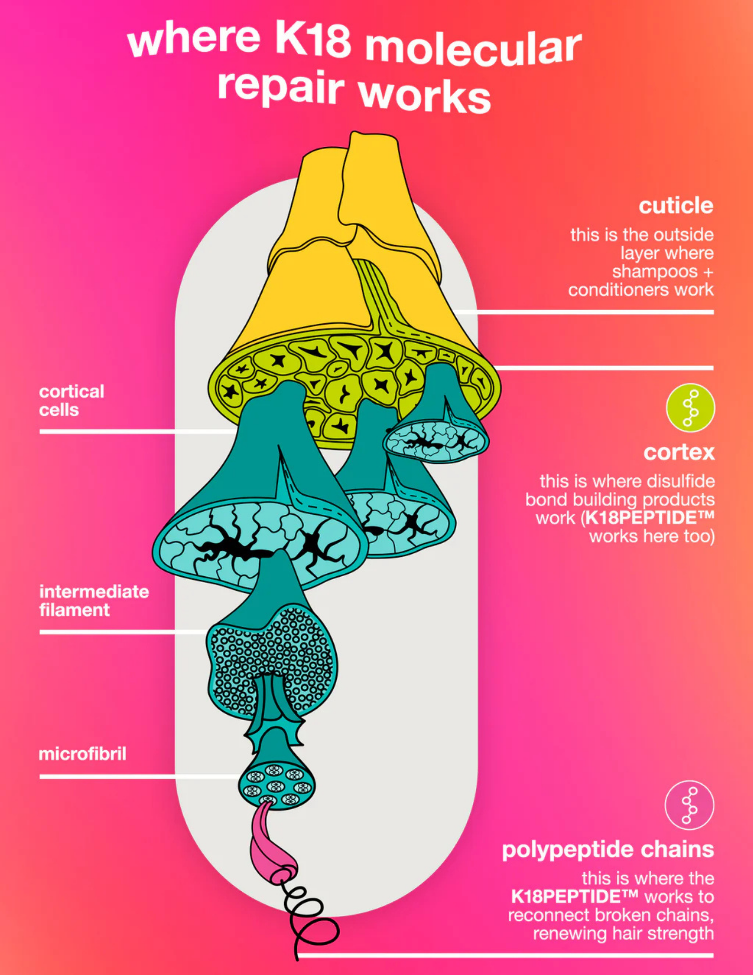 Leave-In Molecular Repair Hair Mask - 50ml