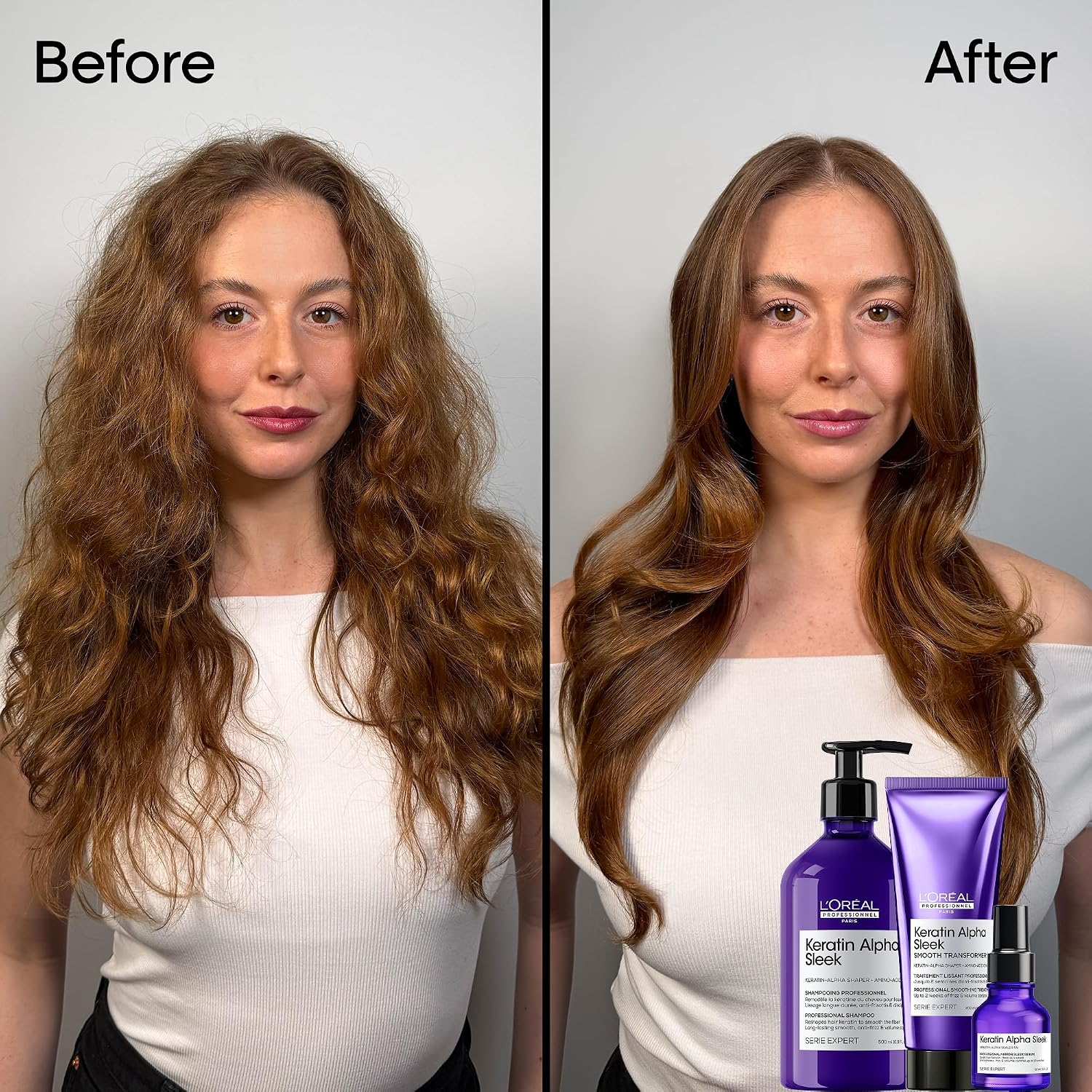 Smooth Transformer Conditioner - Keratin Alpha Sleek