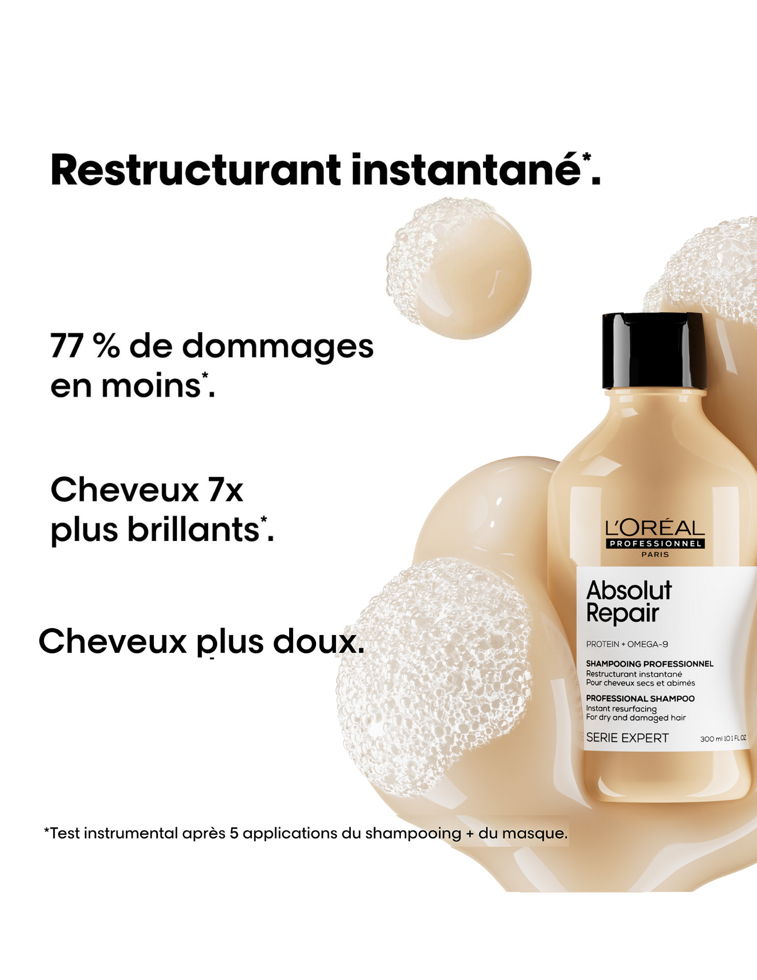 Instant Resurfacing Shampoo 300ml - Absolut Repair