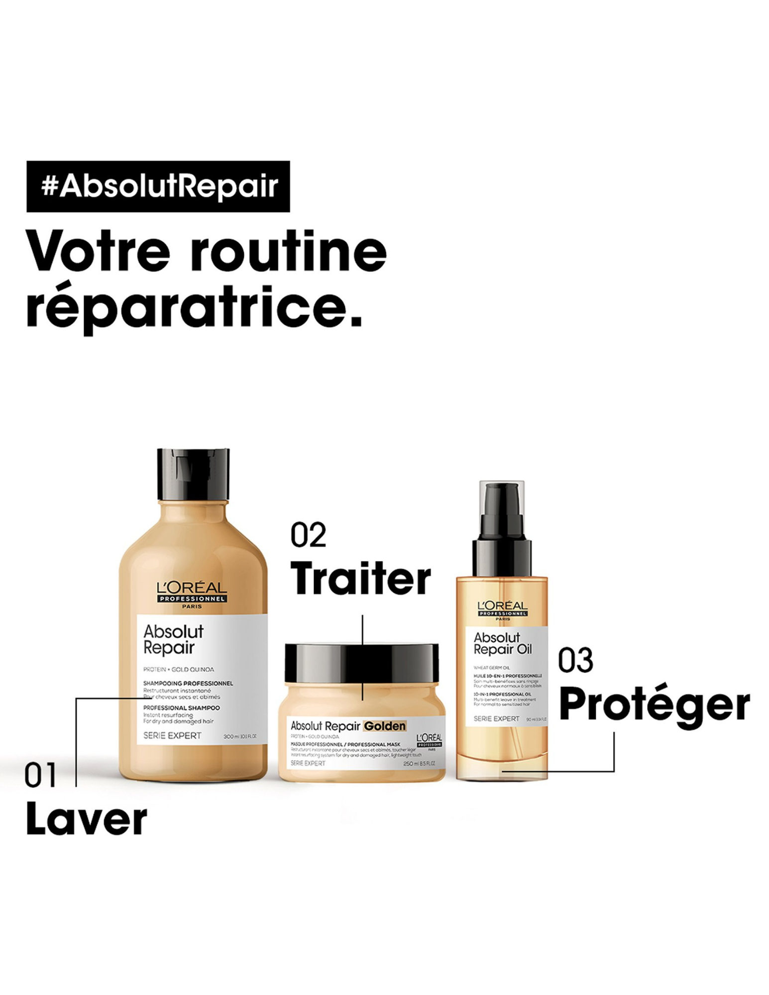 Multipurpose perfecting spray 10 in 1 - Absolut Repair